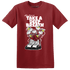 Retro Red Taxi 12s T Shirt Match Bee Sneaker - NastyJamz