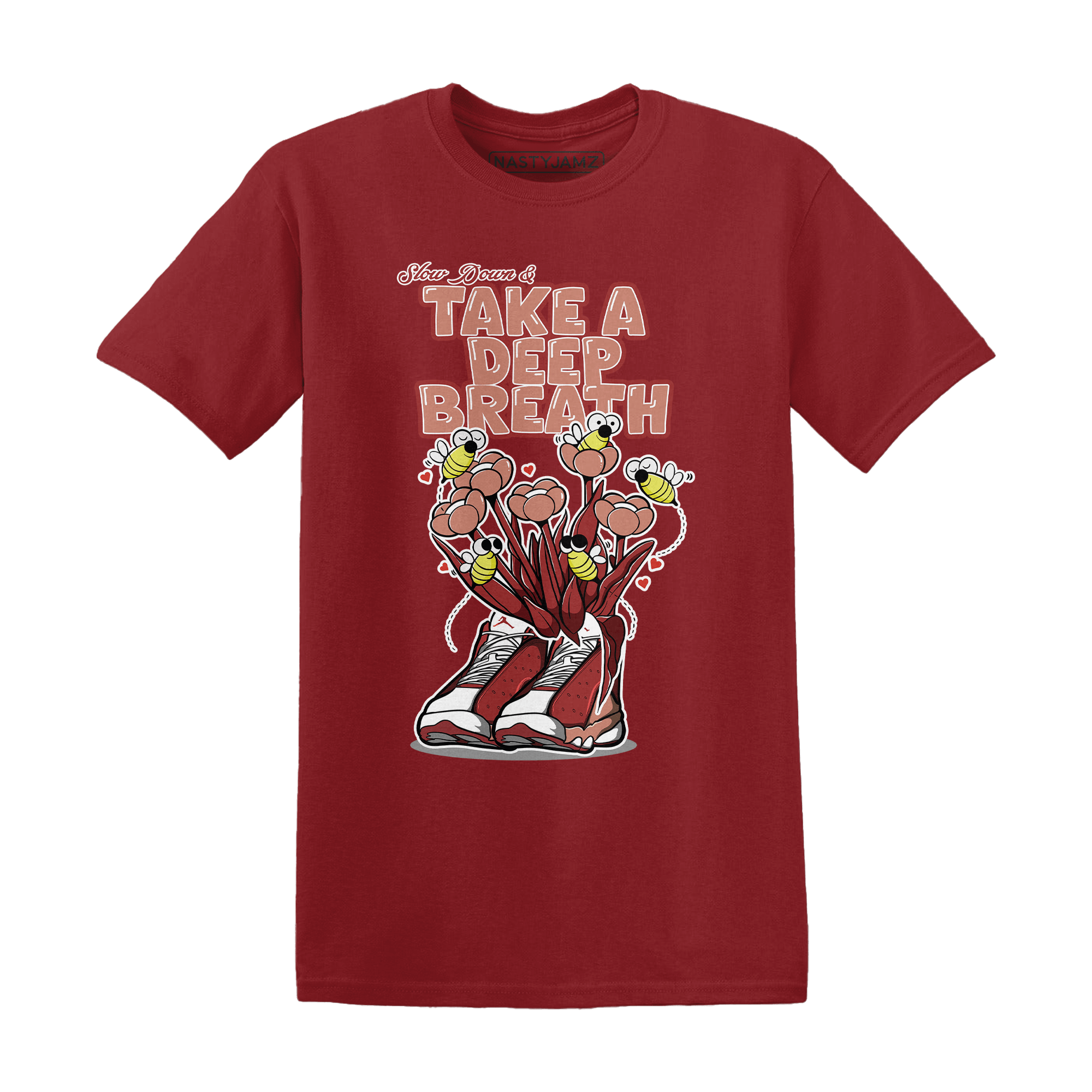 Dune Red 13s T Shirt Match Bee Sneaker - NastyJamz