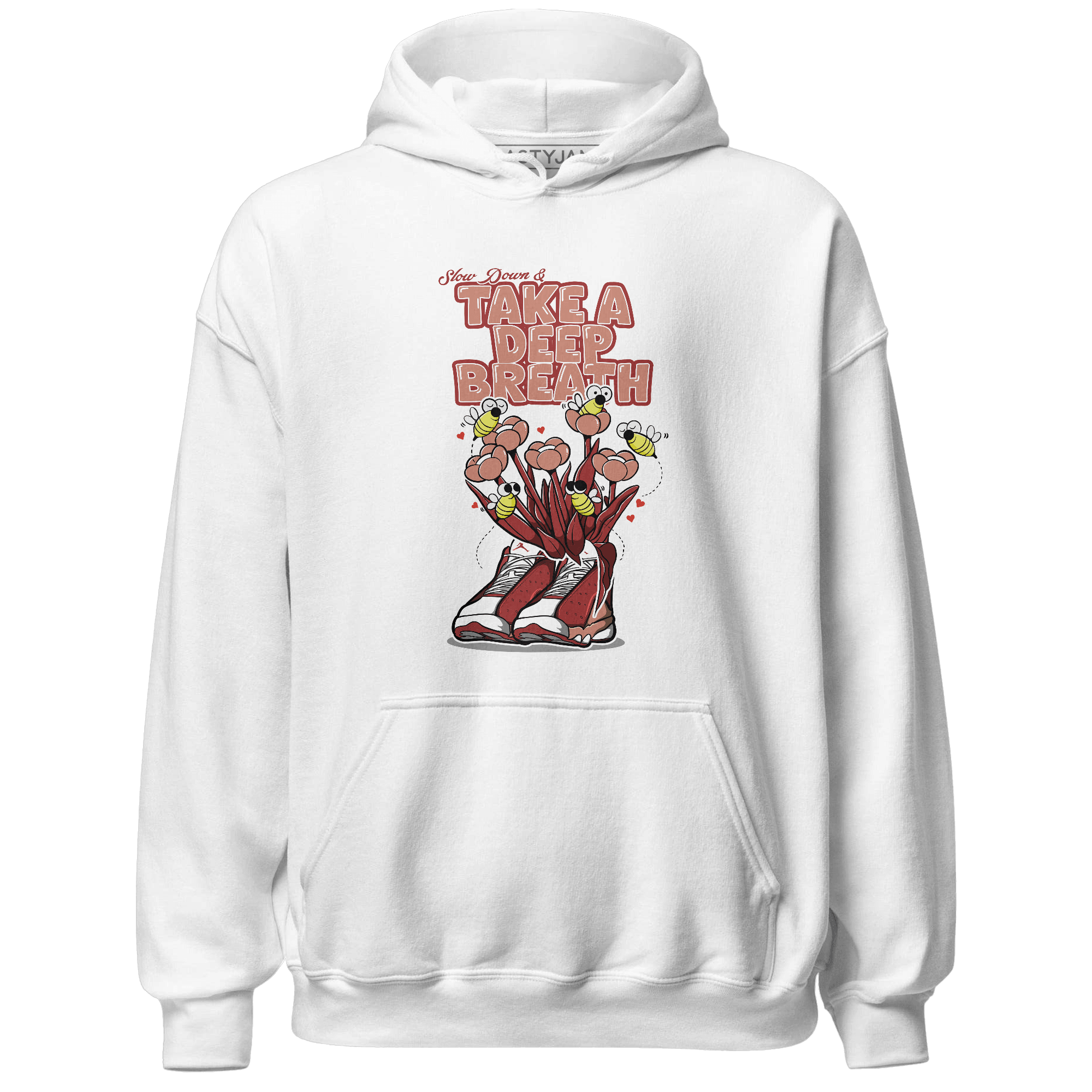Dune Red 13s Hoodie Match Bee Sneaker - NastyJamz