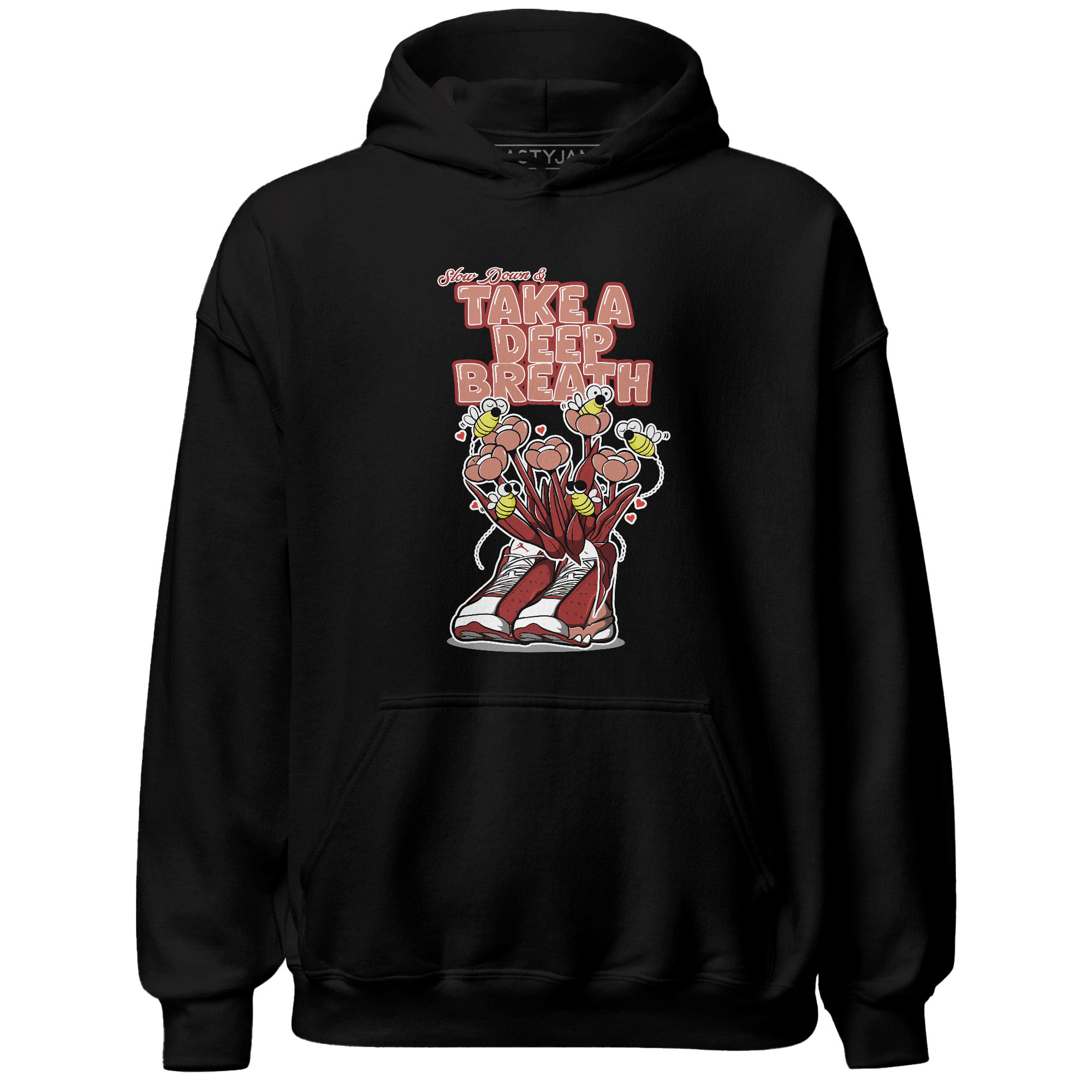 Dune Red 13s Hoodie Match Bee Sneaker - NastyJamz