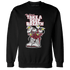 High 85 Metallic Burgundy 1s Sweatshirt Match Bee Sneaker - NastyJamz