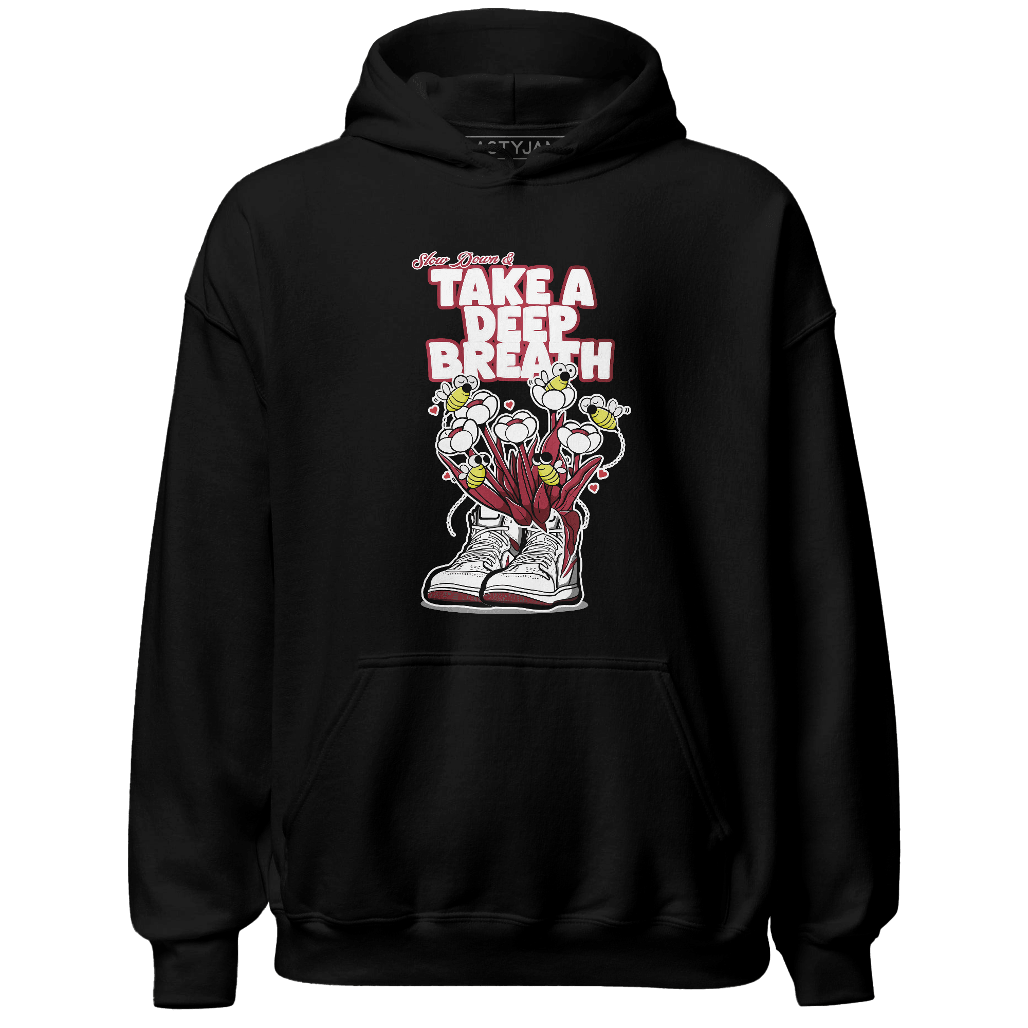 High 85 Metallic Burgundy 1s Hoodie Match Bee Sneaker - NastyJamz