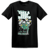 High OG Green Glow 1s T Shirt Match Bee Sneaker - NastyJamz