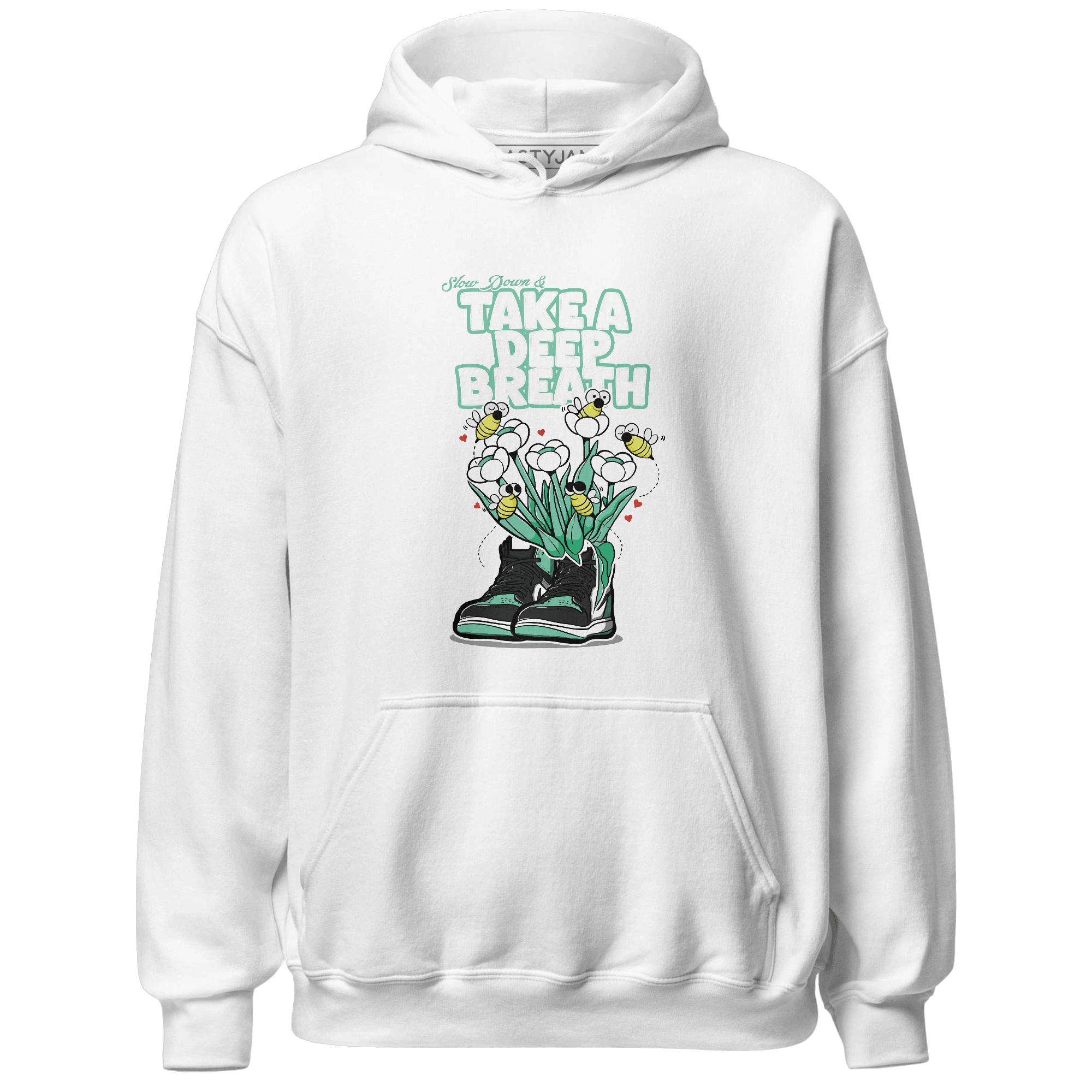 High OG Green Glow 1s Hoodie Match Bee Sneaker - NastyJamz