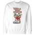 Georgia Peach 3s Sweatshirt Match Bee Sneaker - NastyJamz