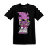 GS Hyper Violet 4s T Shirt Match Bee Sneaker - NastyJamz