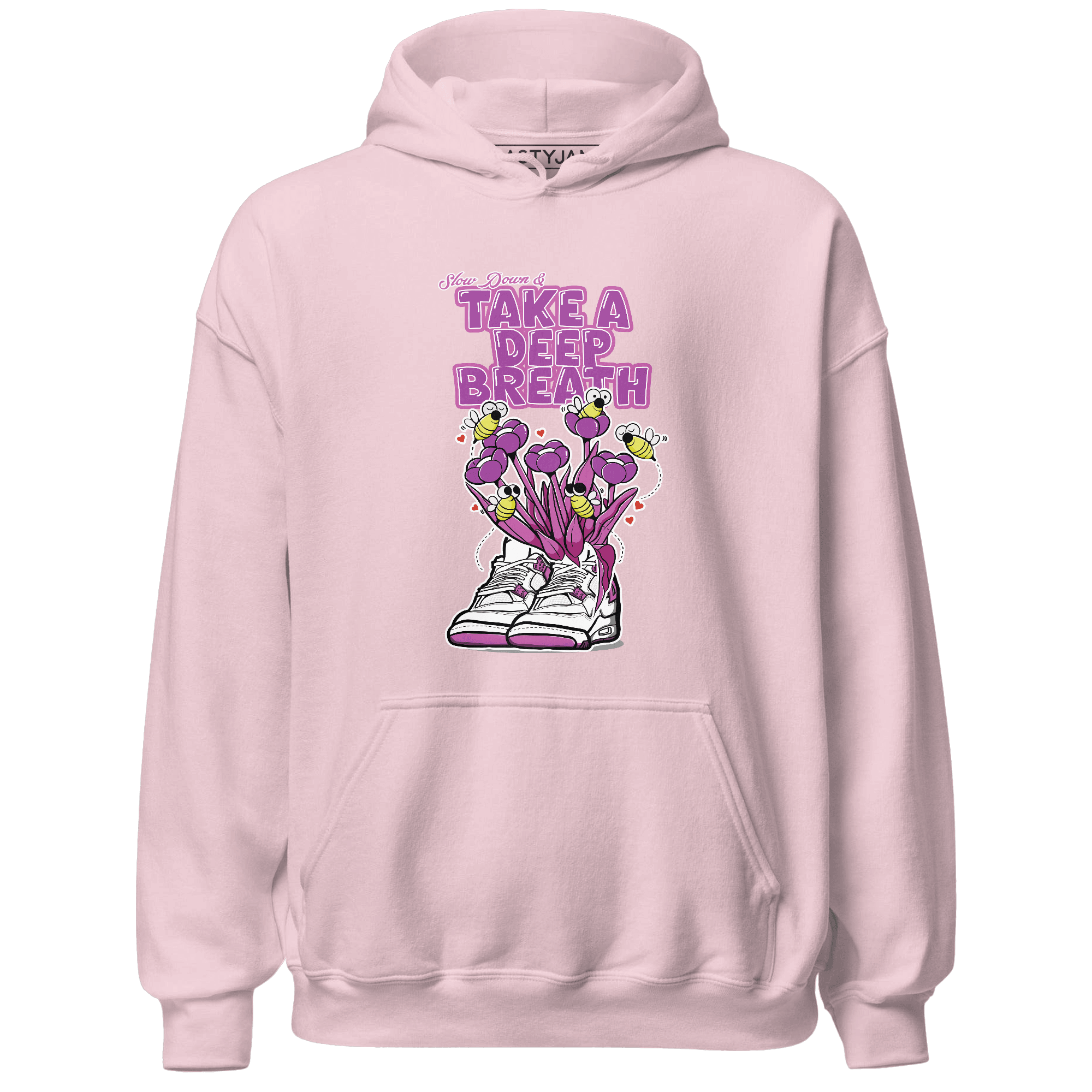 GS Hyper Violet 4s Hoodie Match Bee Sneaker - NastyJamz