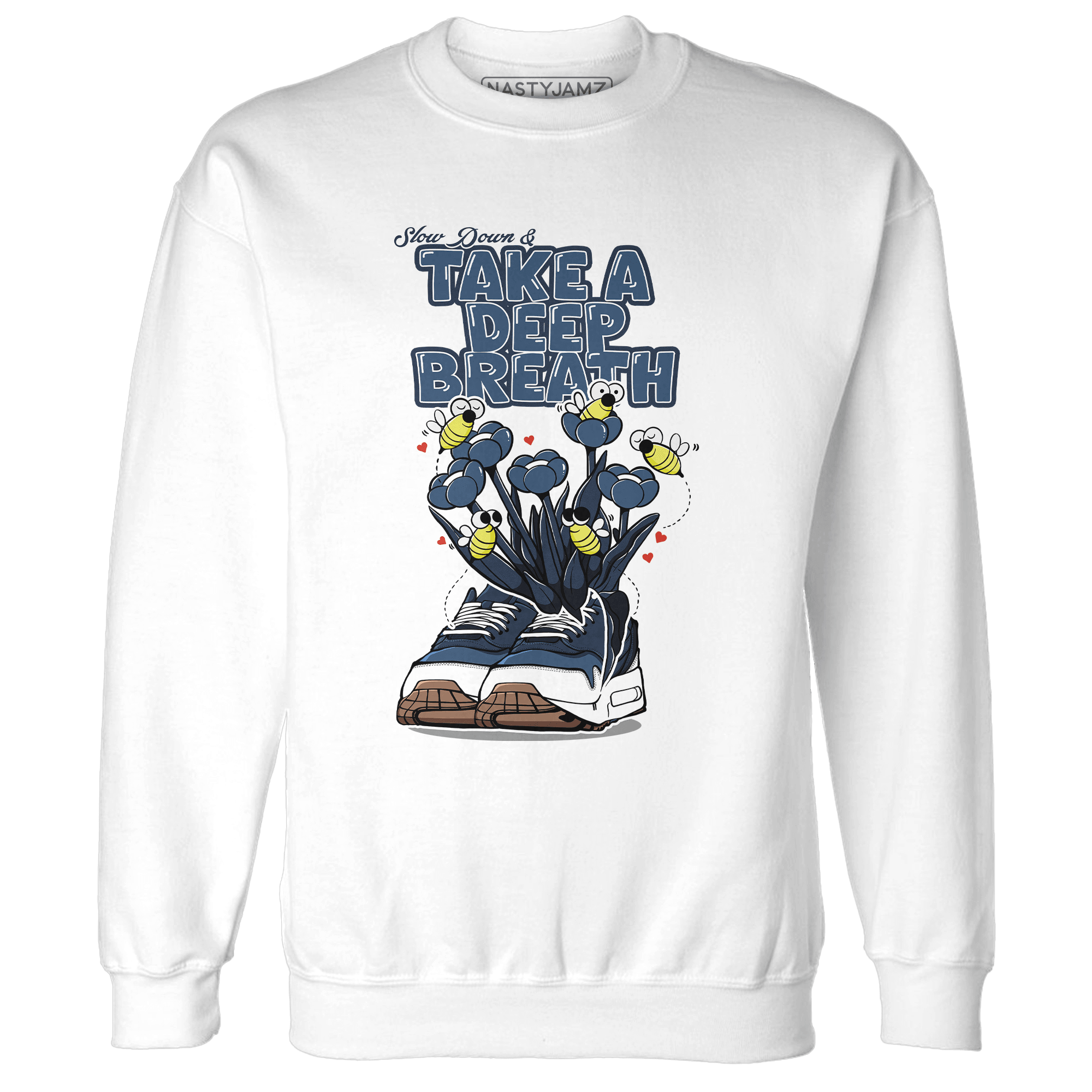 AM 1 86 Jackie Robinson Sweatshirt Match Bee Sneaker - NastyJamz