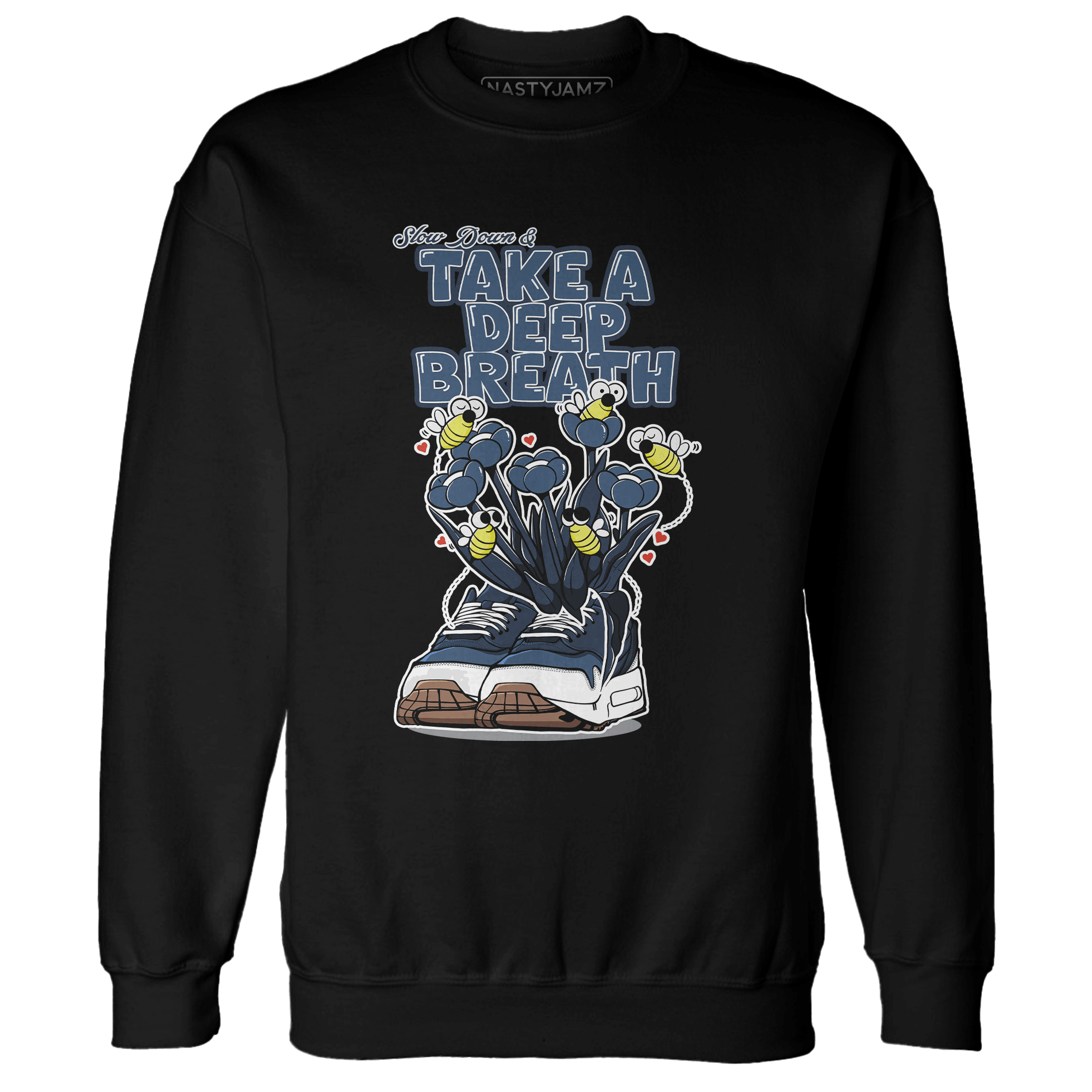 AM 1 86 Jackie Robinson Sweatshirt Match Bee Sneaker - NastyJamz