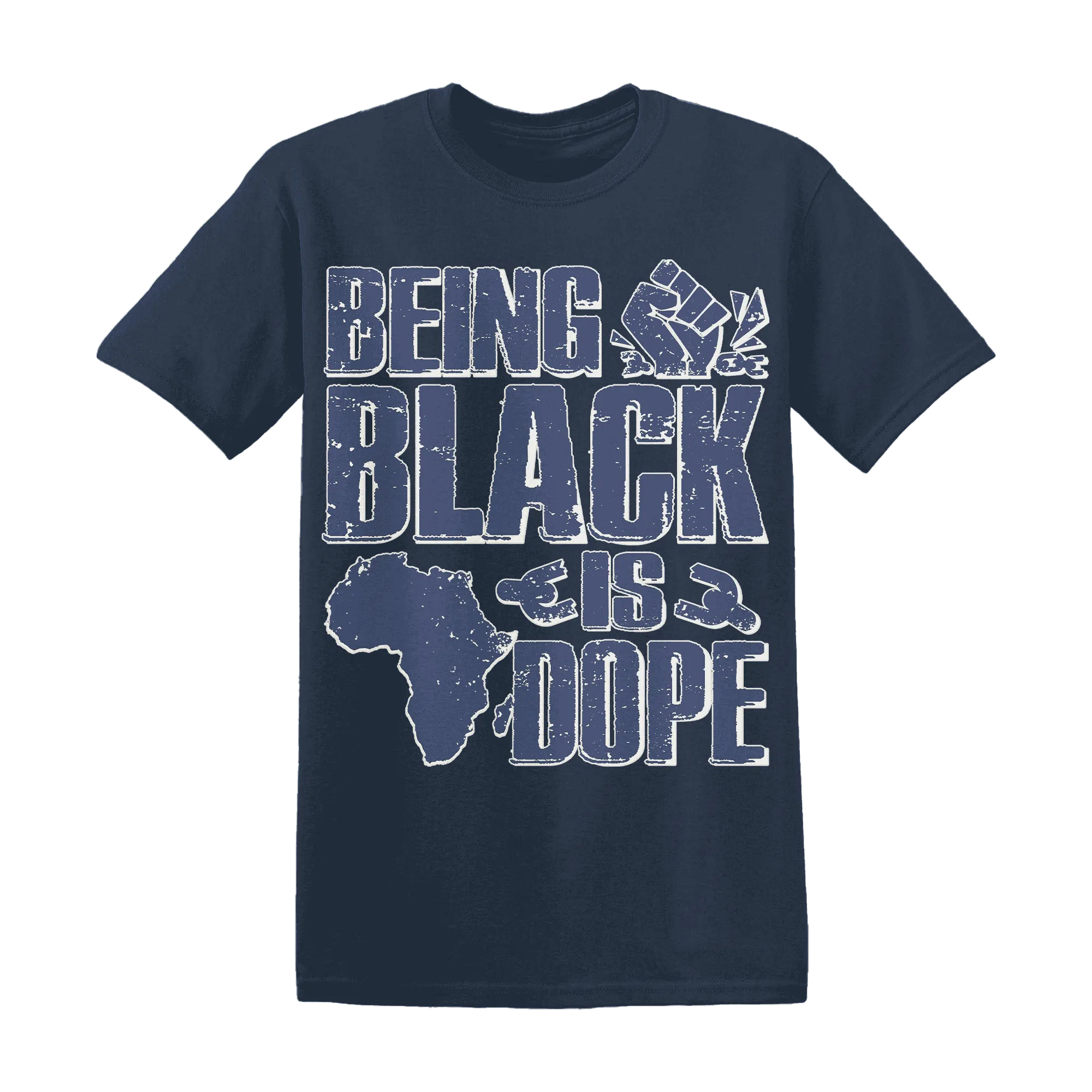 Low-Diffused-Blue-11s-T-Shirt-Match-Being-Black-Is-Dope