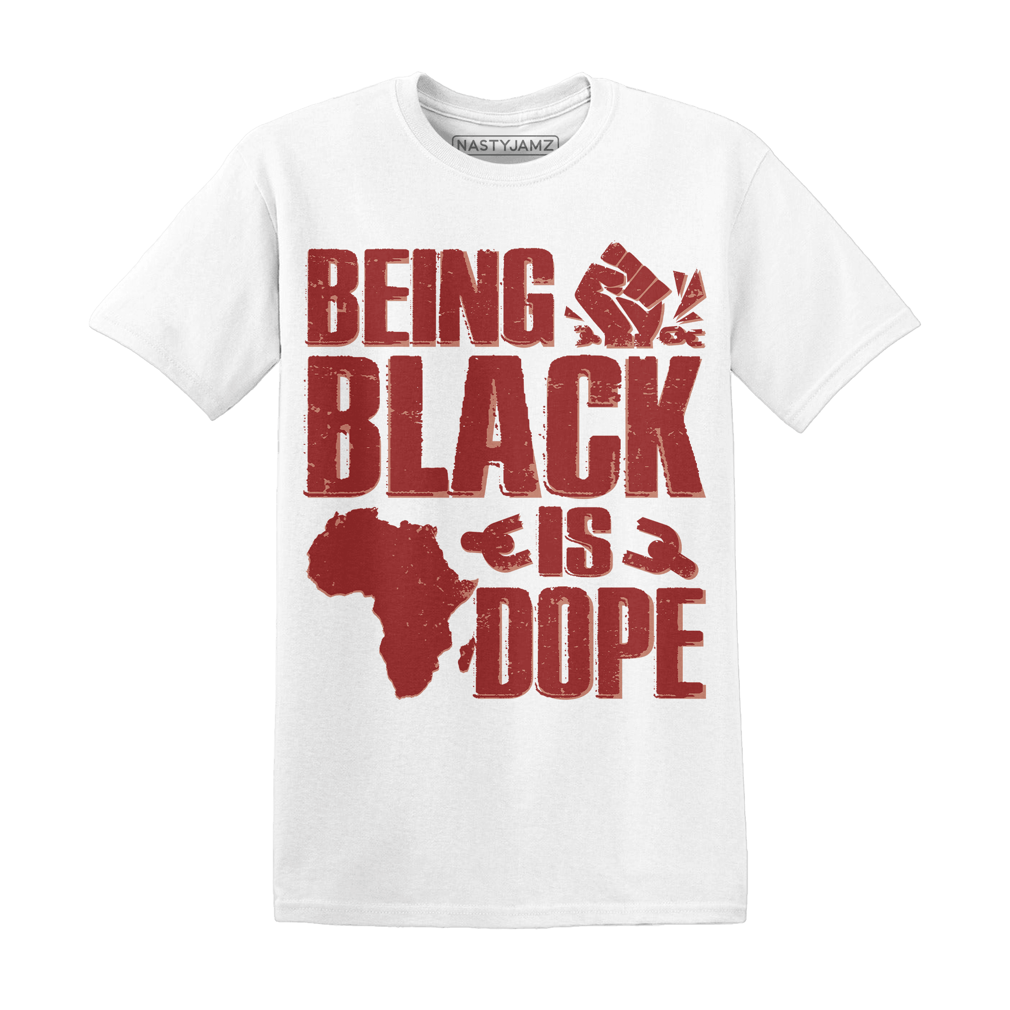 Dune Red 13s T Shirt Match Being Black Is Dope - NastyJamz