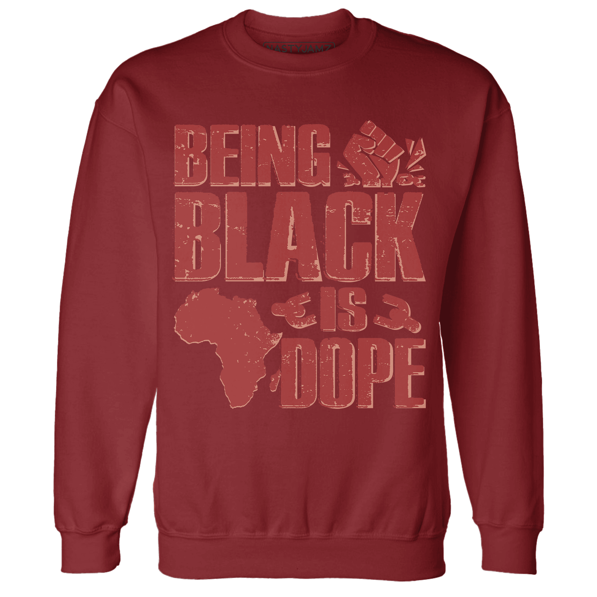 Dune Red 13s Sweatshirt Match Being Black Is Dope - NastyJamz