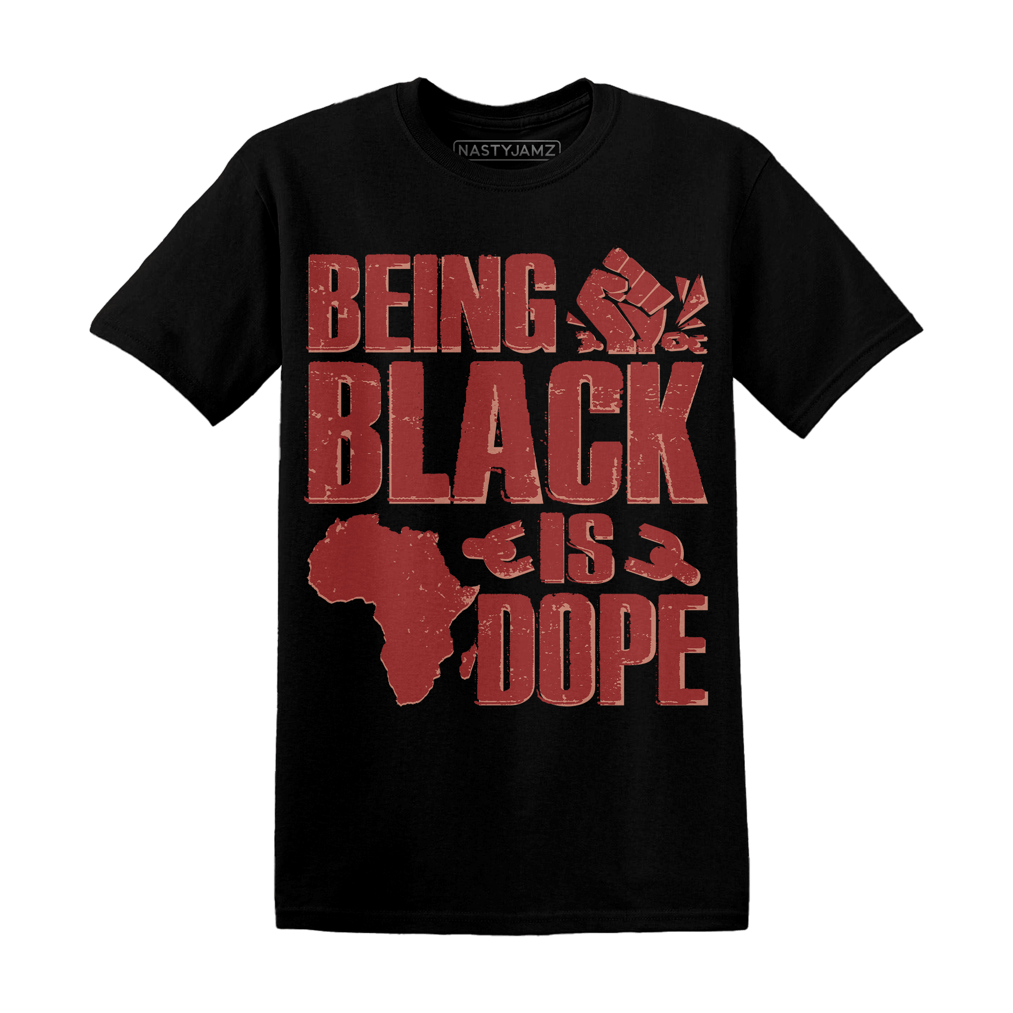 Dune Red 13s T Shirt Match Being Black Is Dope - NastyJamz