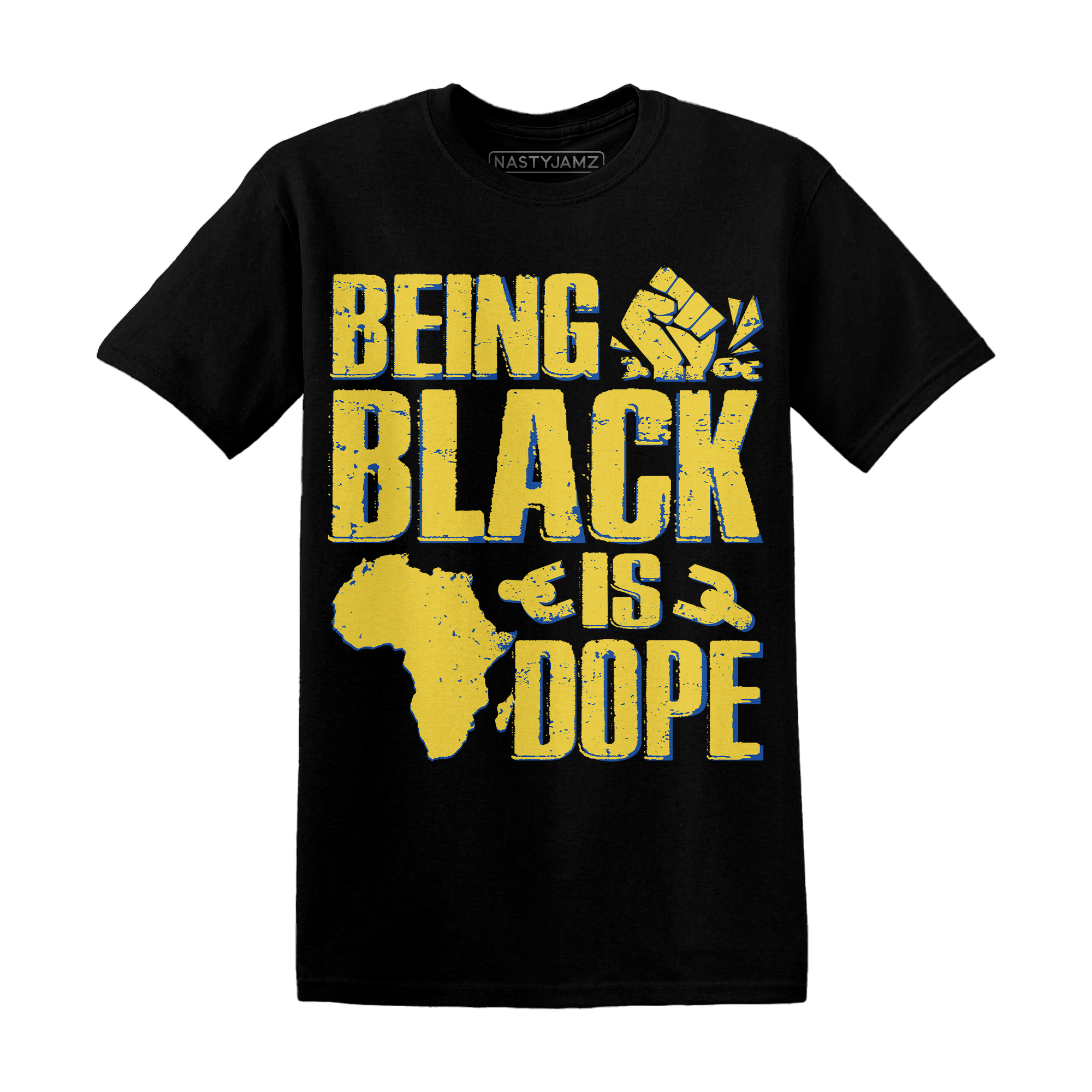 Low OG Canary TVSC 1s T Shirt Match Being Black Is Dope - NastyJamz