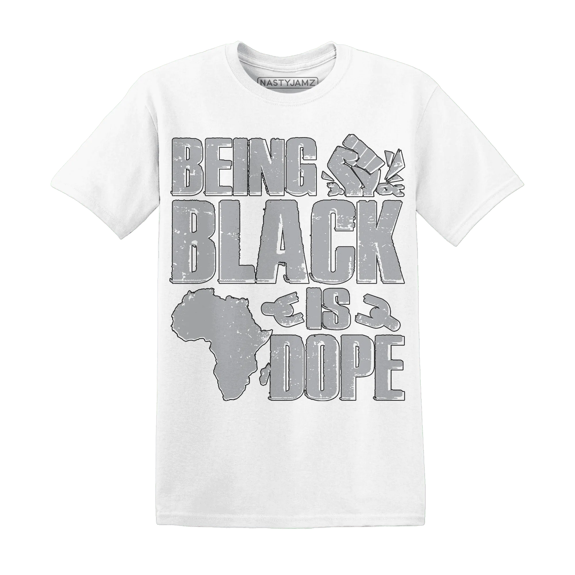 Wolf-Grey-1s-T-Shirt-Match-Being-Black-Is-Dope