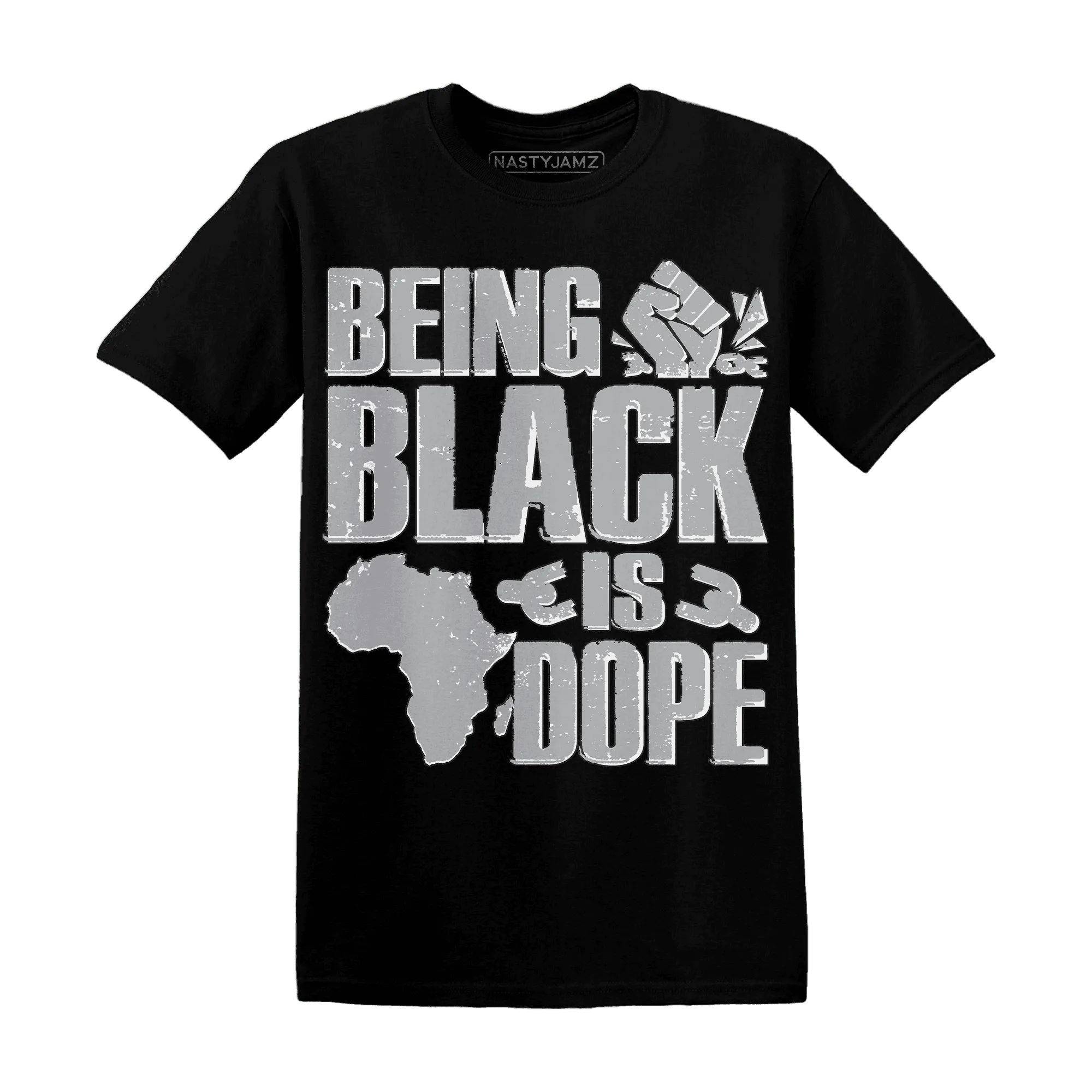 Wolf-Grey-1s-T-Shirt-Match-Being-Black-Is-Dope