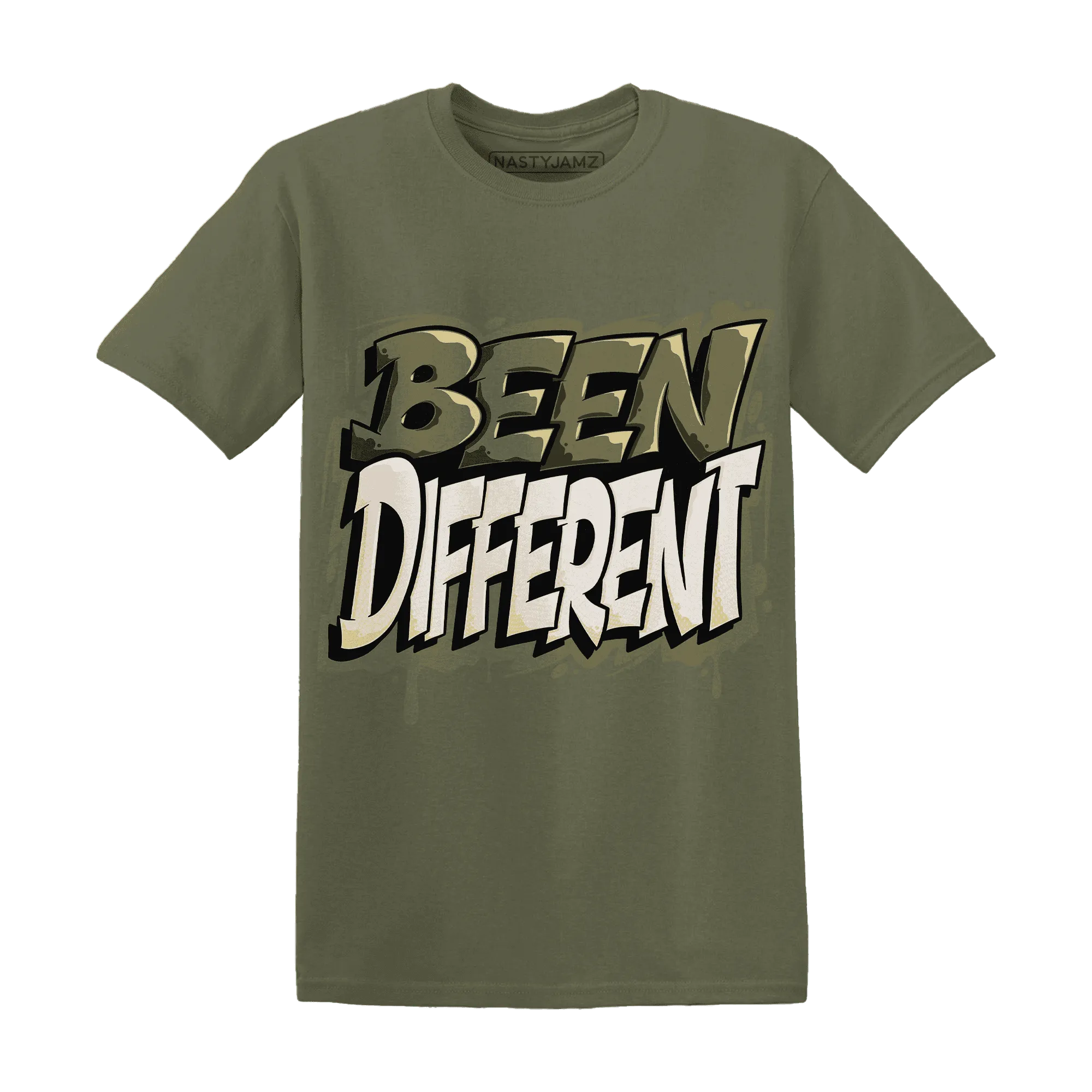 Medium-Olive-1s-NastyJamz-T-Shirt-Match-Become-Different