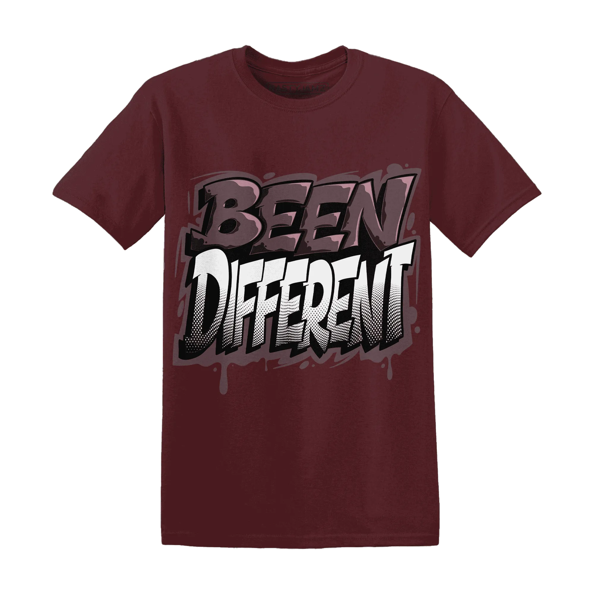Burgundy-Crush-3s-NastyJamz-T-Shirt-Match-Become-Different