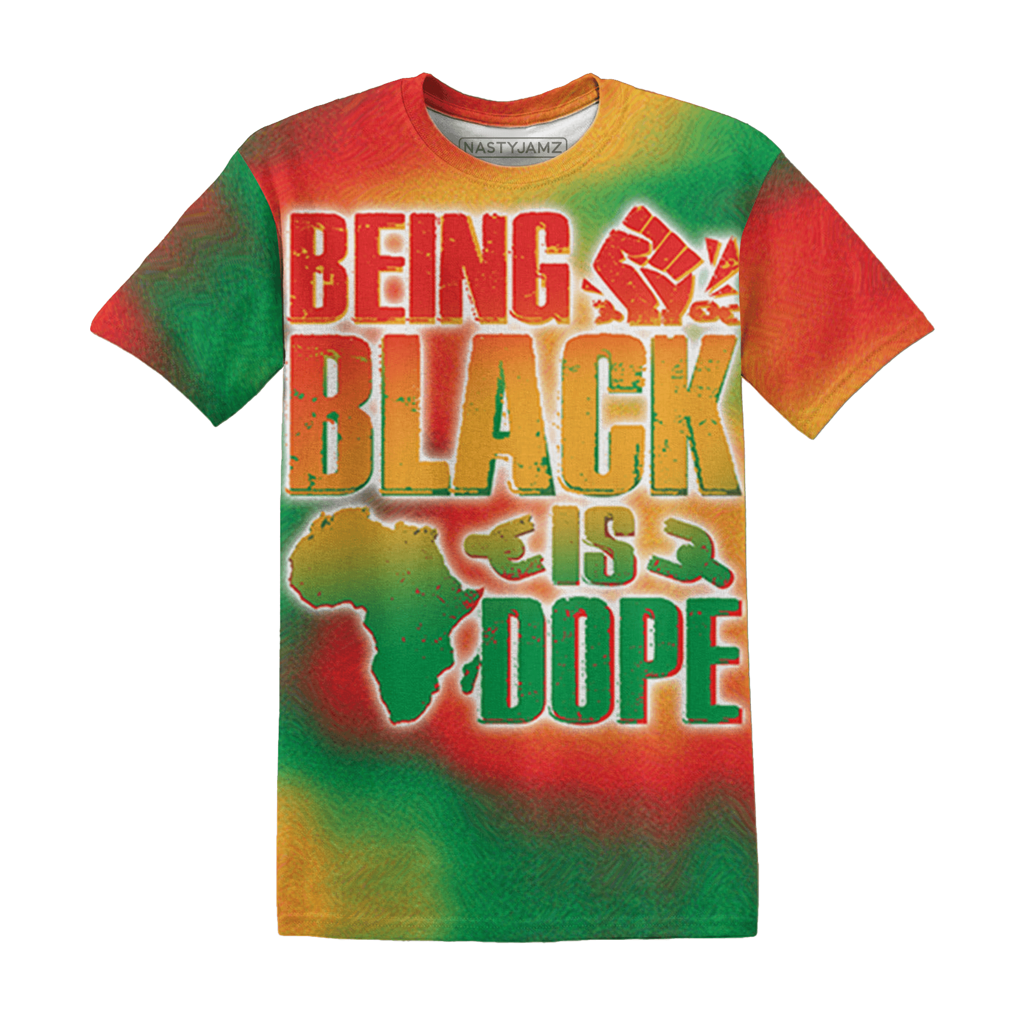 Being Black Is Dope Juneteenth 3D All-Over Print T Shirt - NastyJamz
