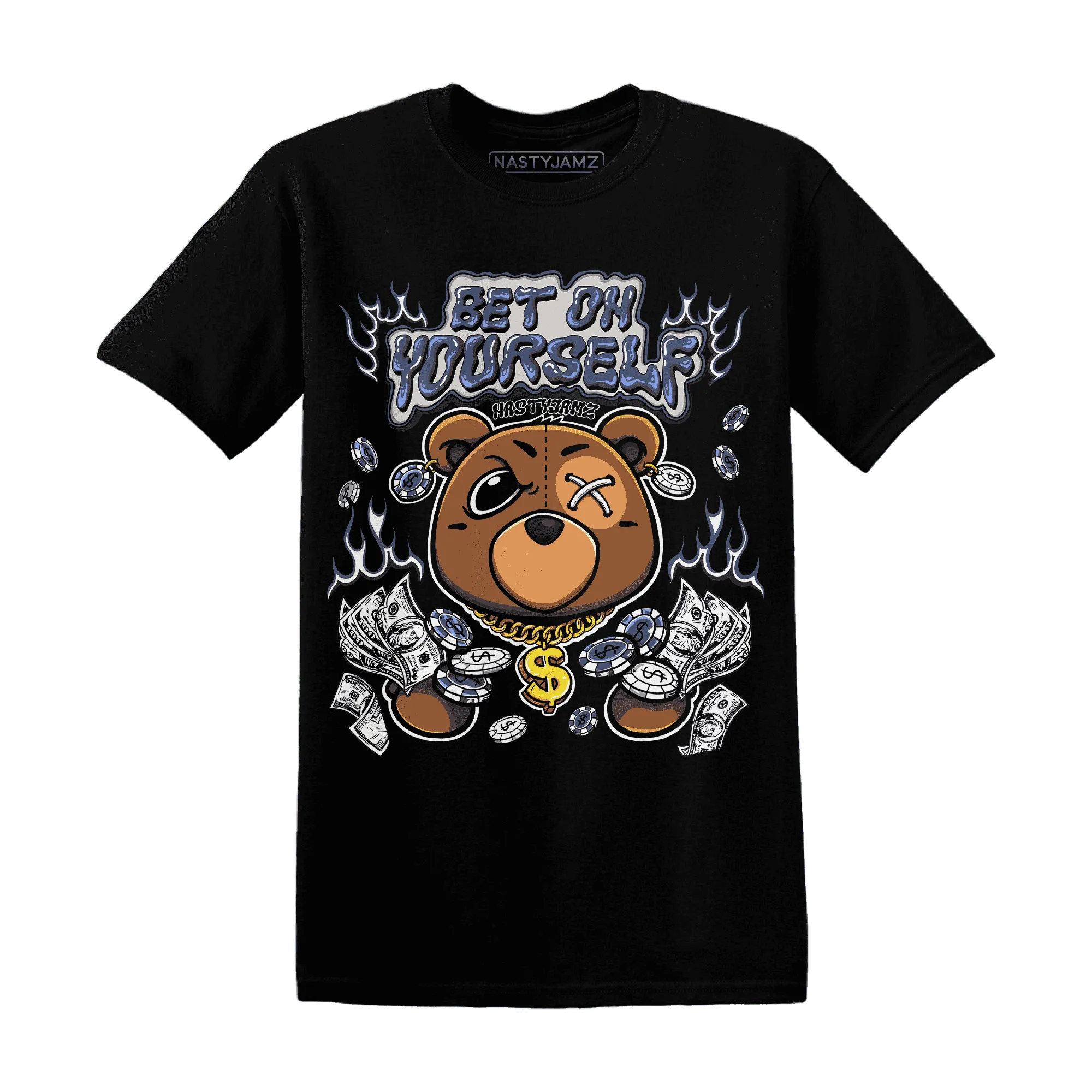 Low-Diffused-Blue-11s-T-Shirt-Match-Bet-On-Yourself-BER