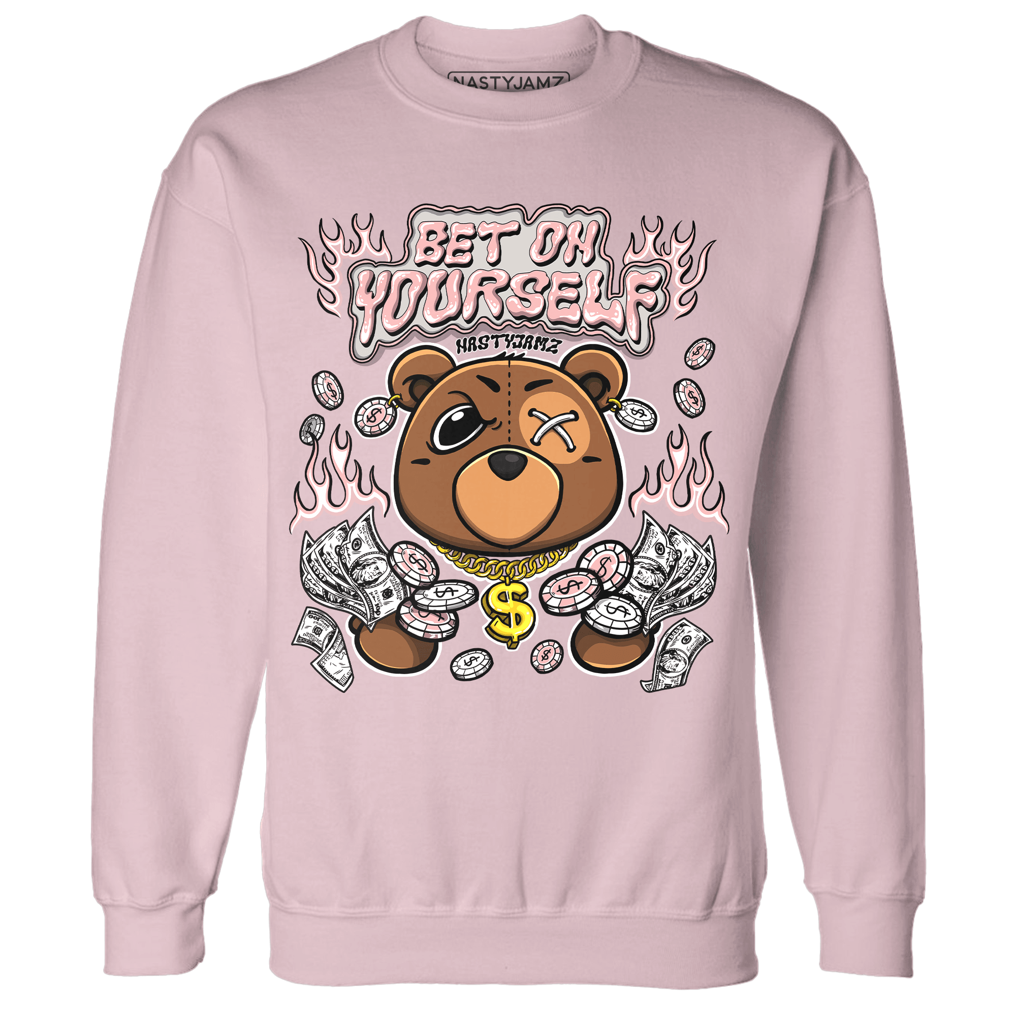 Low Legend Pink 11s Sweatshirt Match Bet On Yourself BER - NastyJamz