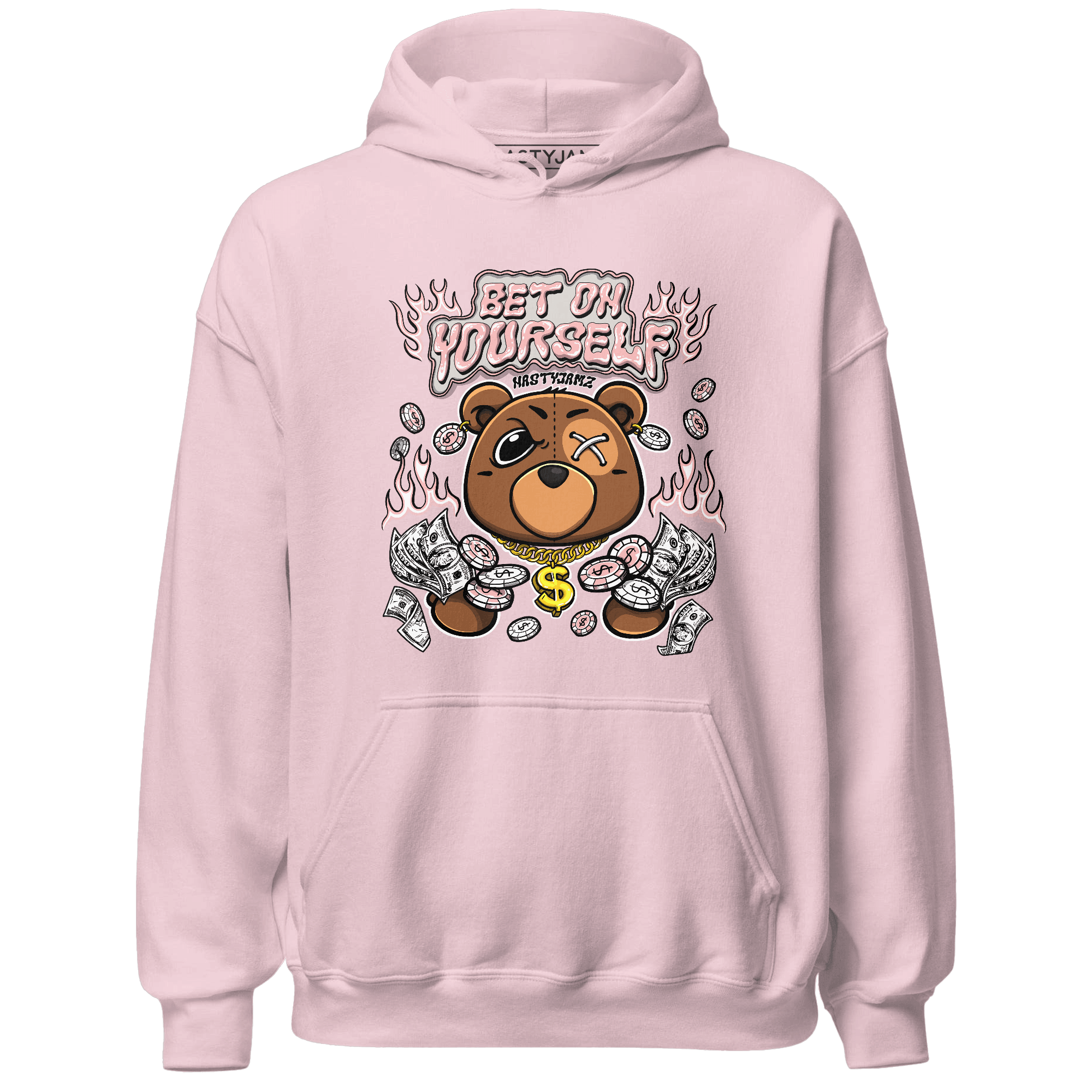 Low Legend Pink 11s Hoodie Match Bet On Yourself BER - NastyJamz
