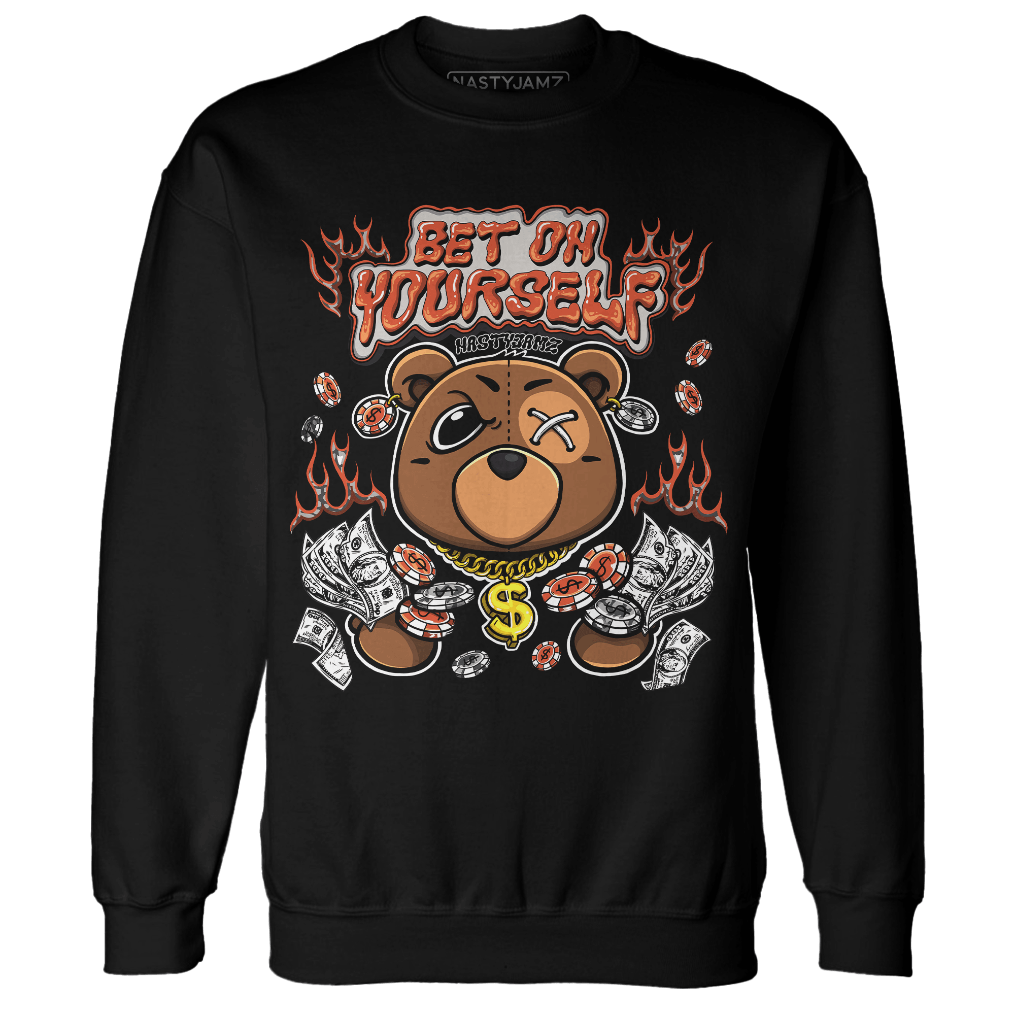 Georgia Peach 3s Sweatshirt Match Bet On Yourself BER - NastyJamz