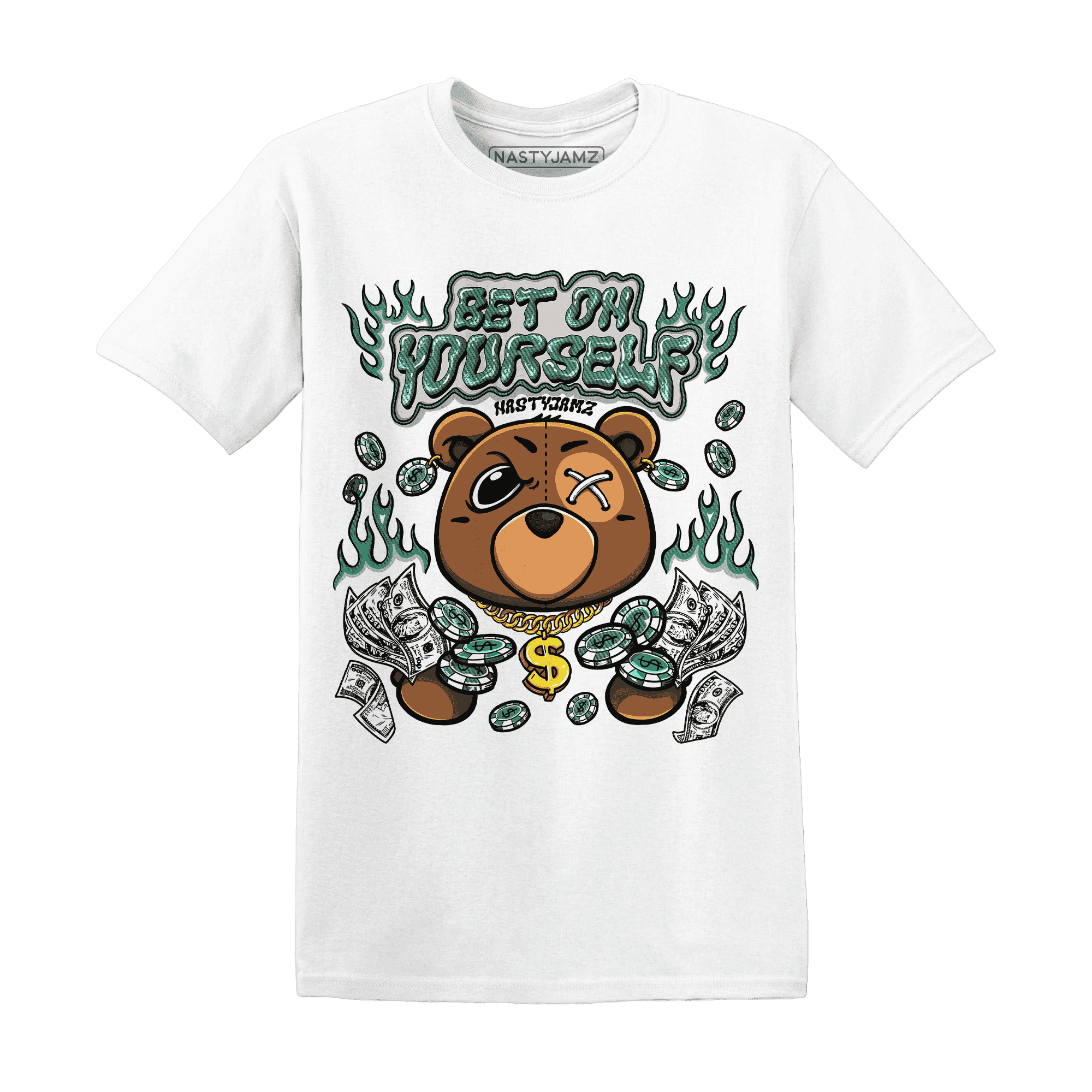 Nina CN Abney 3s T Shirt Match Bet On Yourself BER - NastyJamz