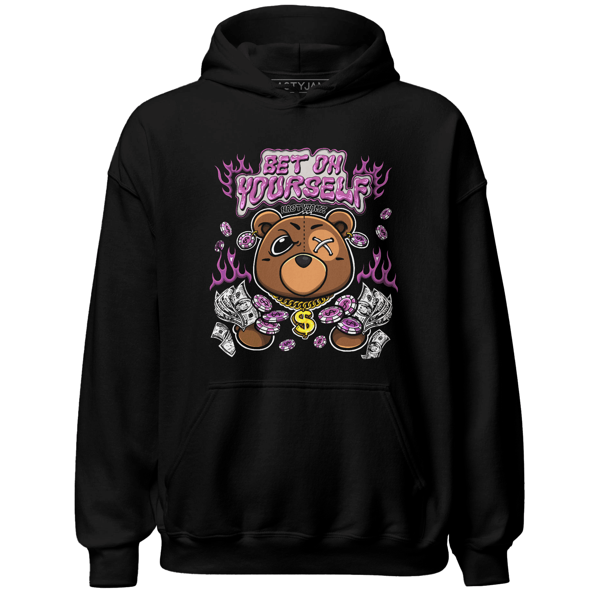 GS Hyper Violet 4s Hoodie Match Bet On Yourself BER - NastyJamz