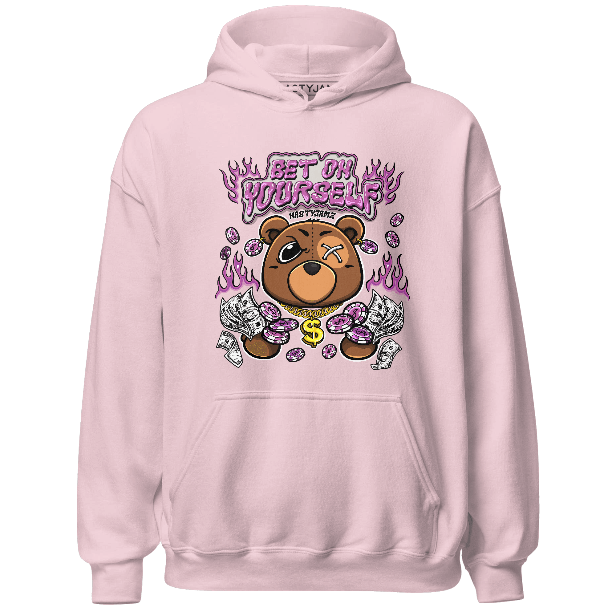 GS Hyper Violet 4s Hoodie Match Bet On Yourself BER - NastyJamz