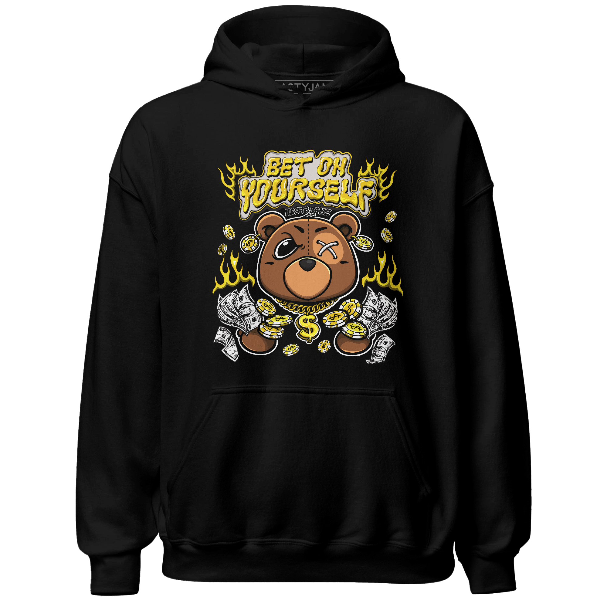 Vivid Sulfur 4s Hoodie Match Bet On Yourself BER - NastyJamz