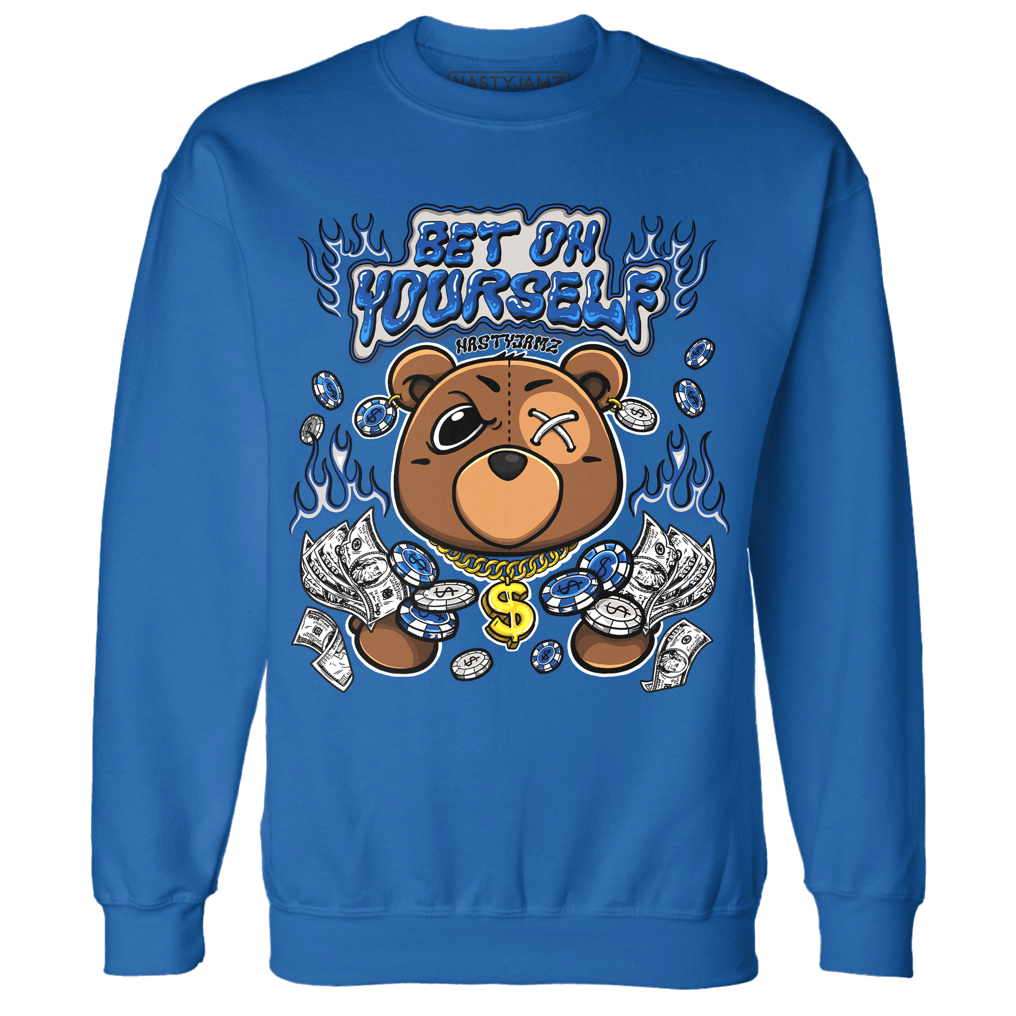 Air Max 1 86 Royal Sweatshirt Match Bet On Yourself BER - NastyJamz