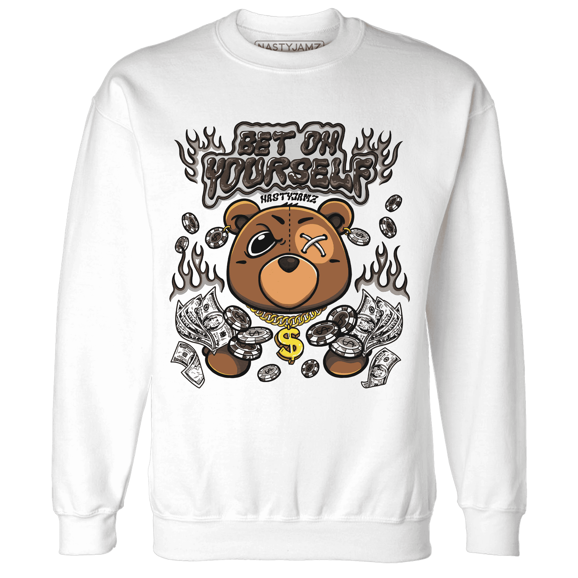 Dunk Low Baroque Brown Sweatshirt Match Bet On Yourself BER - NastyJamz