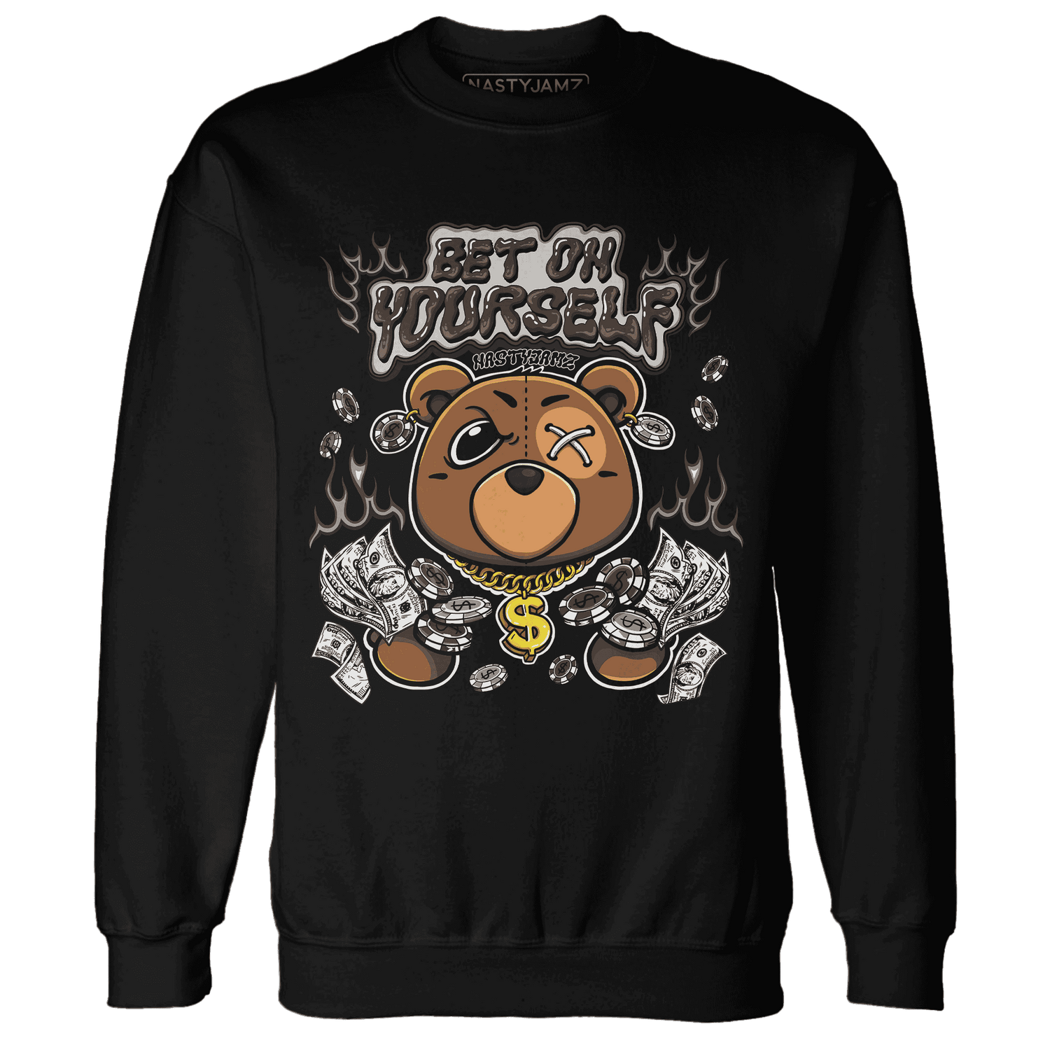 Dunk Low Baroque Brown Sweatshirt Match Bet On Yourself BER - NastyJamz