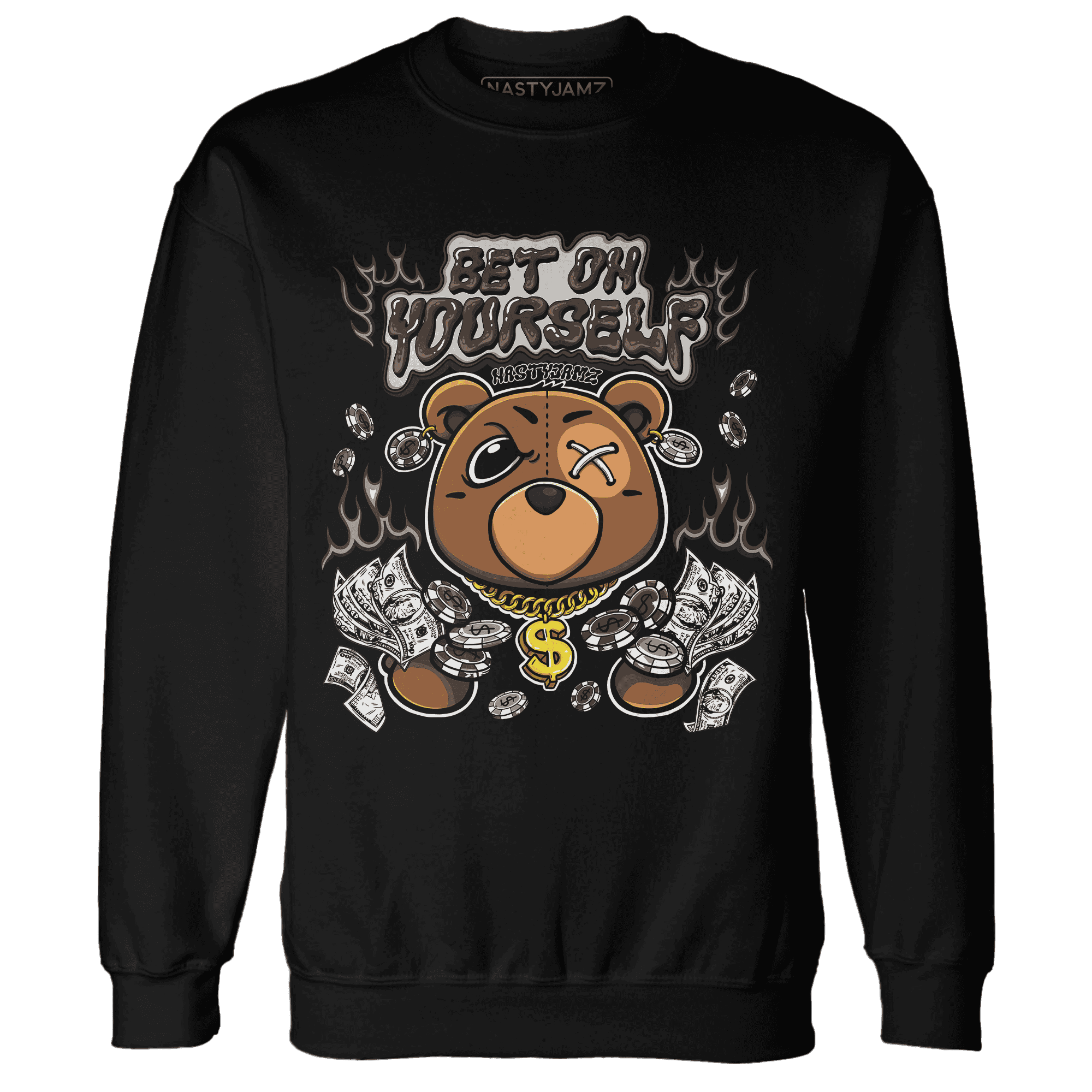 Dunk Low Baroque Brown Sweatshirt Match Bet On Yourself BER - NastyJamz