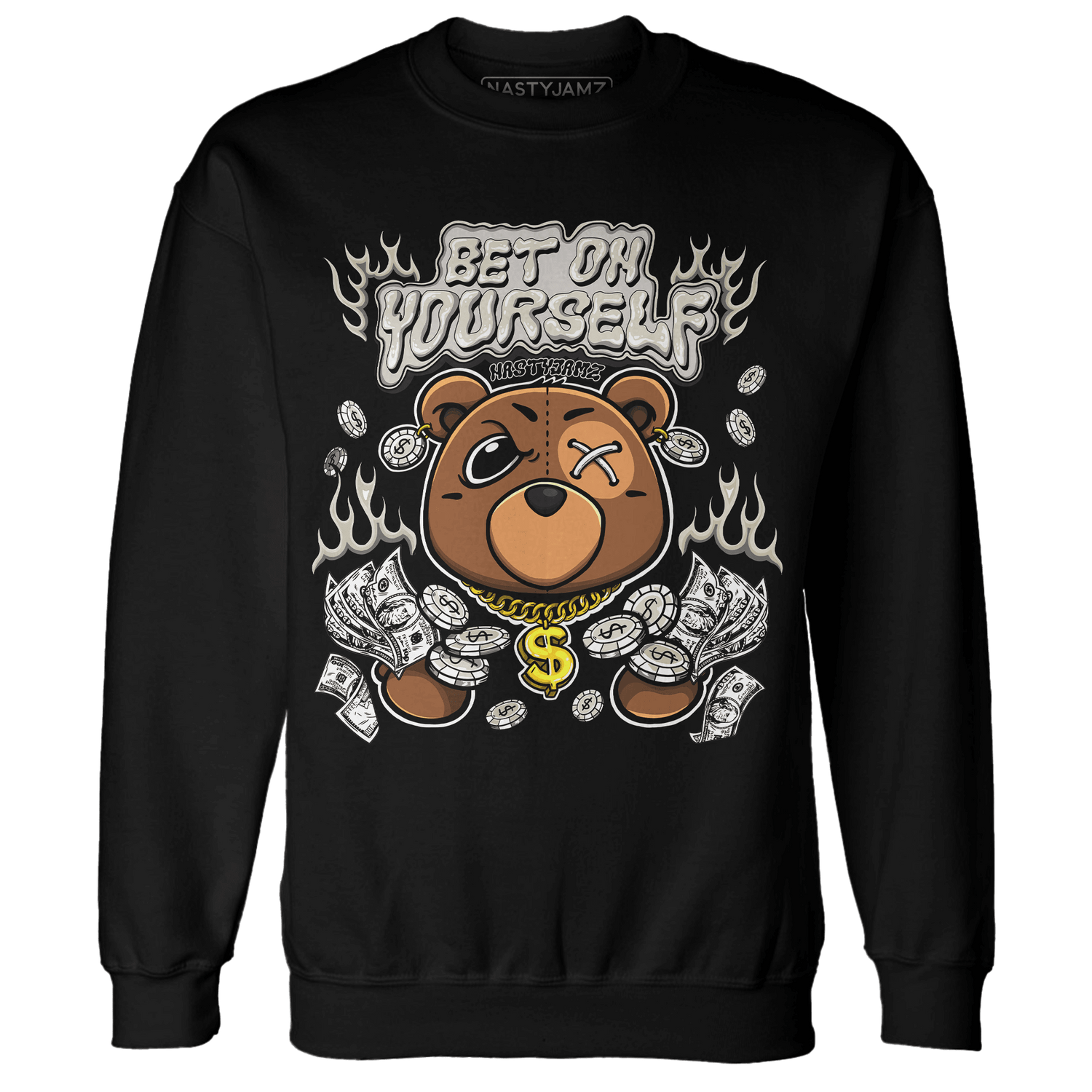 Gratitude 11s Sweatshirt Match Bet On Yourself BER - NastyJamz