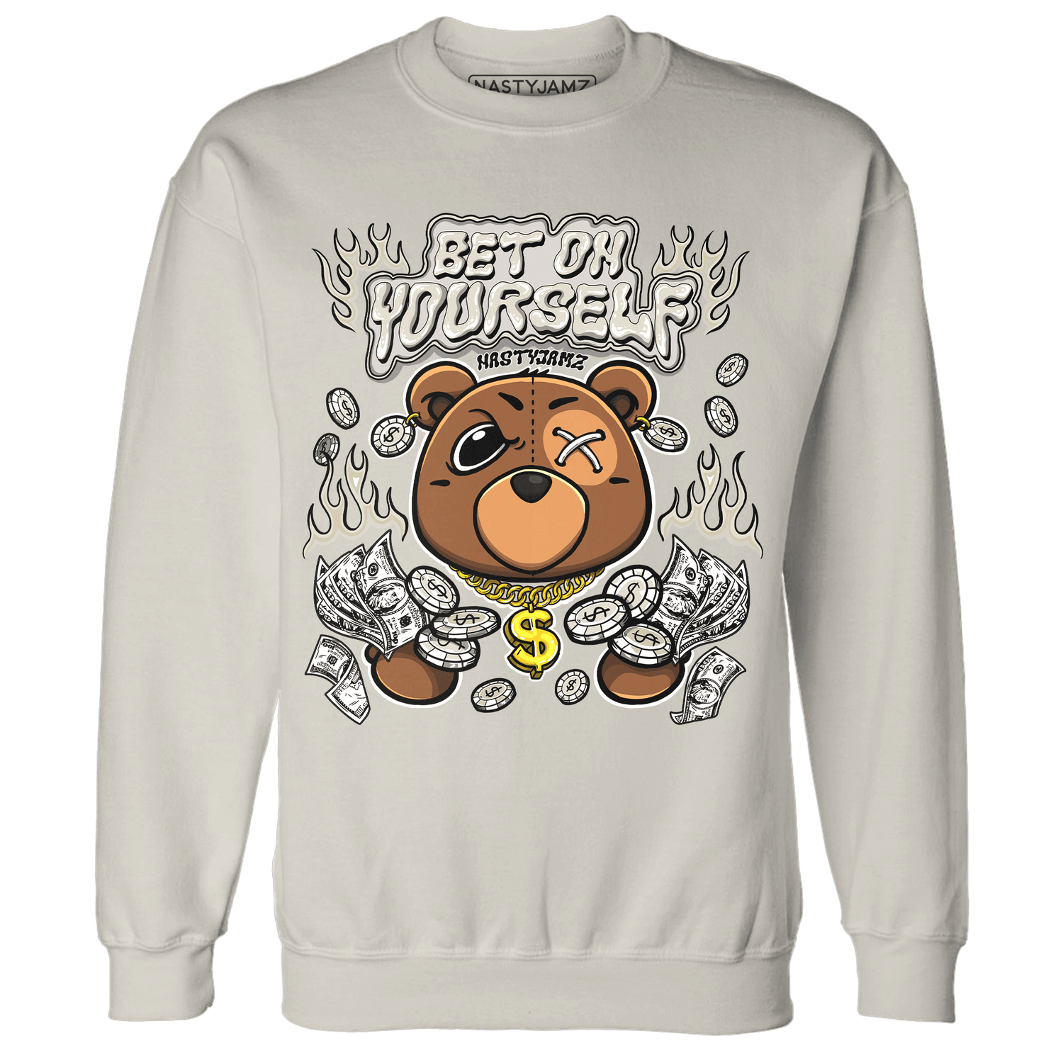 Gratitude 11s Sweatshirt Match Bet On Yourself BER - NastyJamz