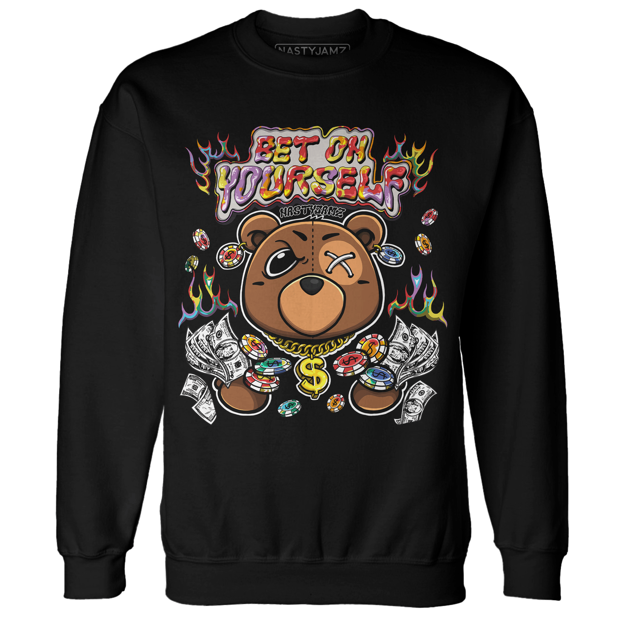 Mid GS Six Championships 1s Sweatshirt Match Bet On Yourself BER - NastyJamz