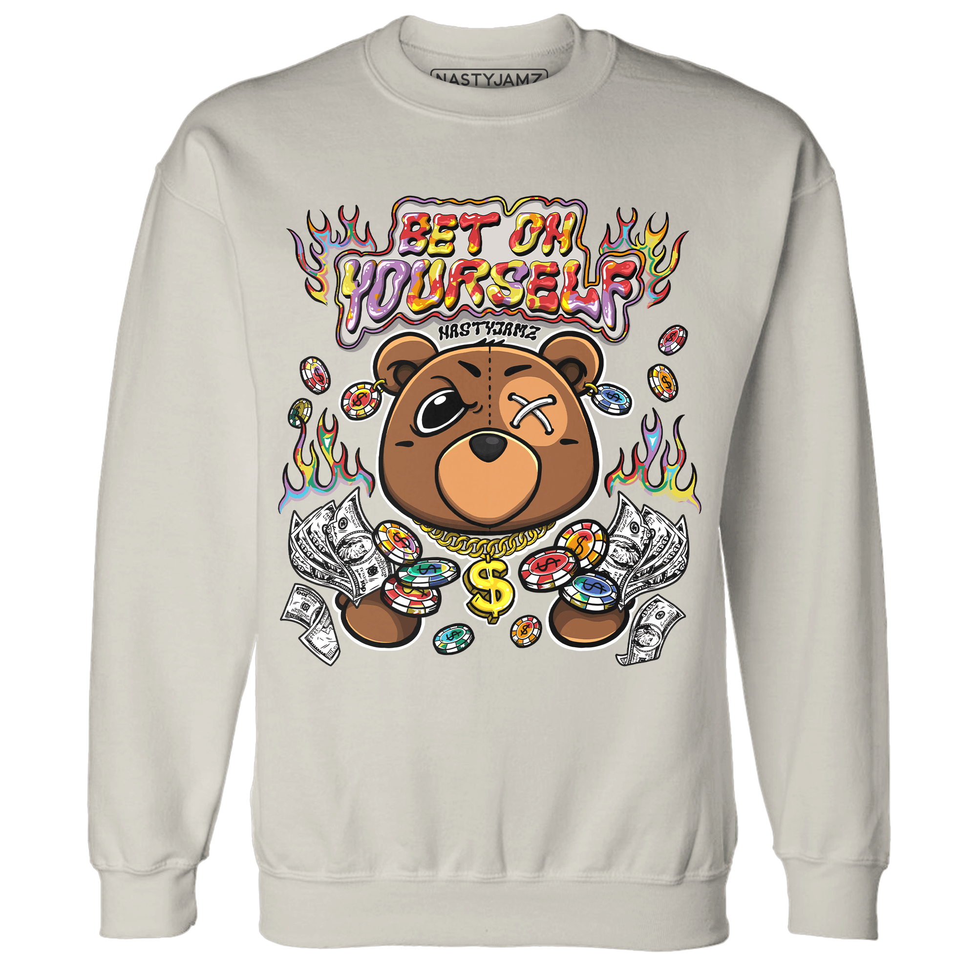 Mid GS Six Championships 1s Sweatshirt Match Bet On Yourself BER - NastyJamz