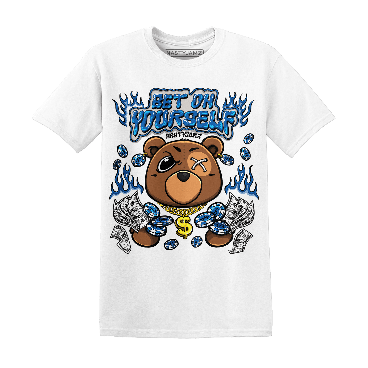 Royal Reimagined 1s T Shirt Match Bet On Yourself BER - NastyJamz