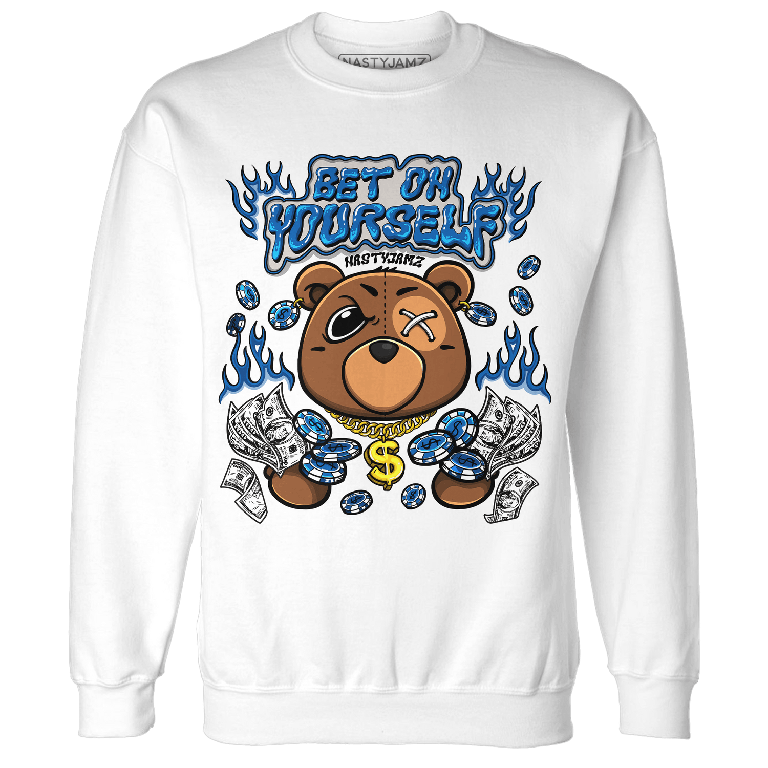 Royal Reimagined 1s Sweatshirt Match Bet On Yourself BER - NastyJamz