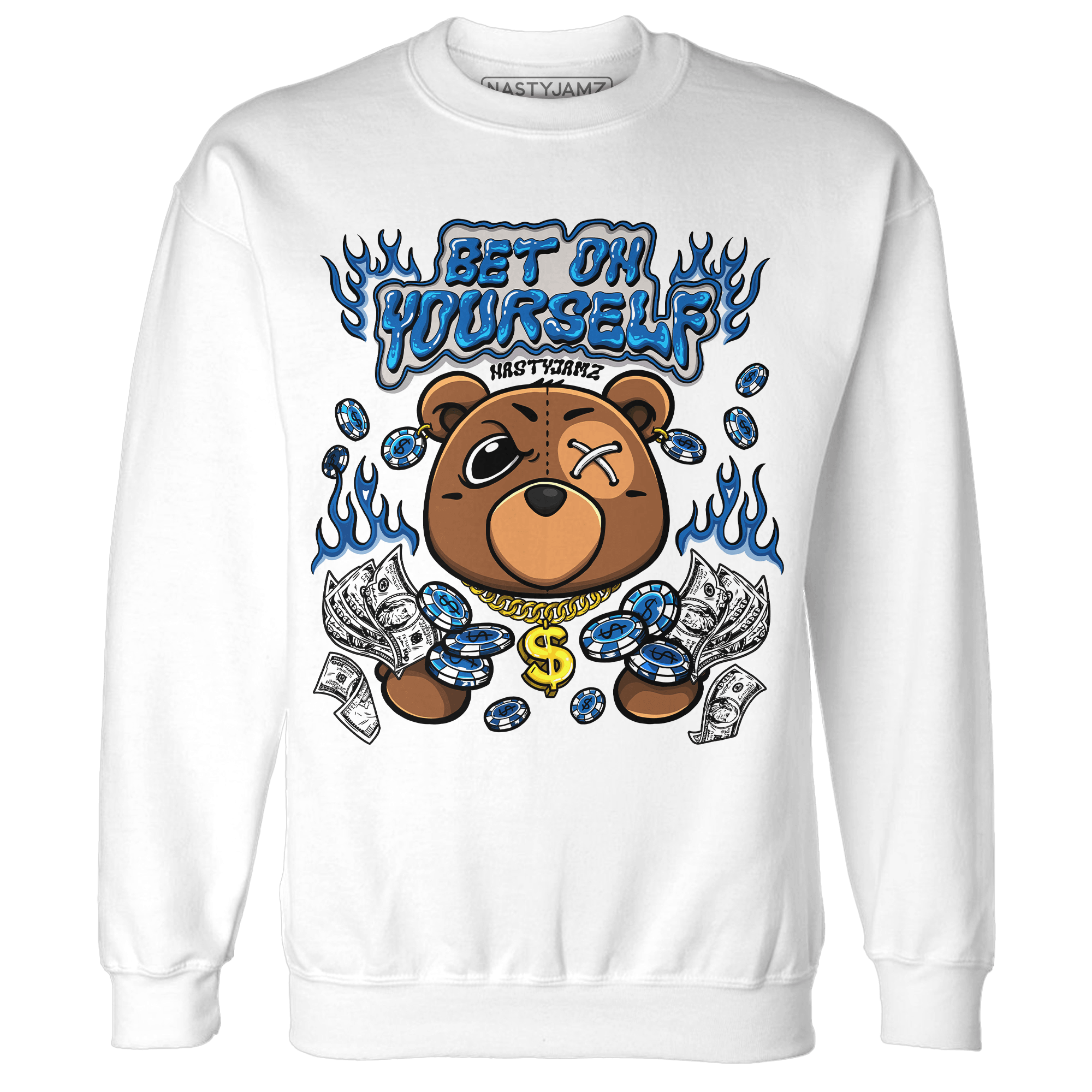 Royal Reimagined 1s Sweatshirt Match Bet On Yourself BER - NastyJamz