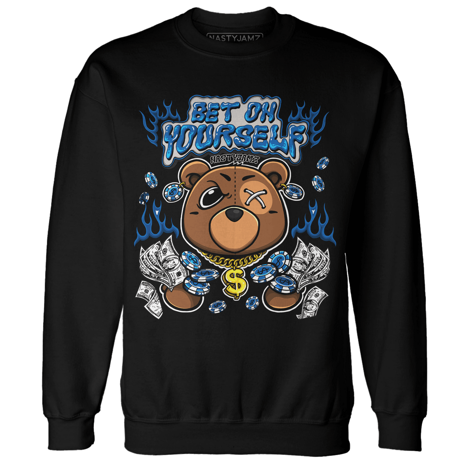 Royal Reimagined 1s Sweatshirt Match Bet On Yourself BER - NastyJamz