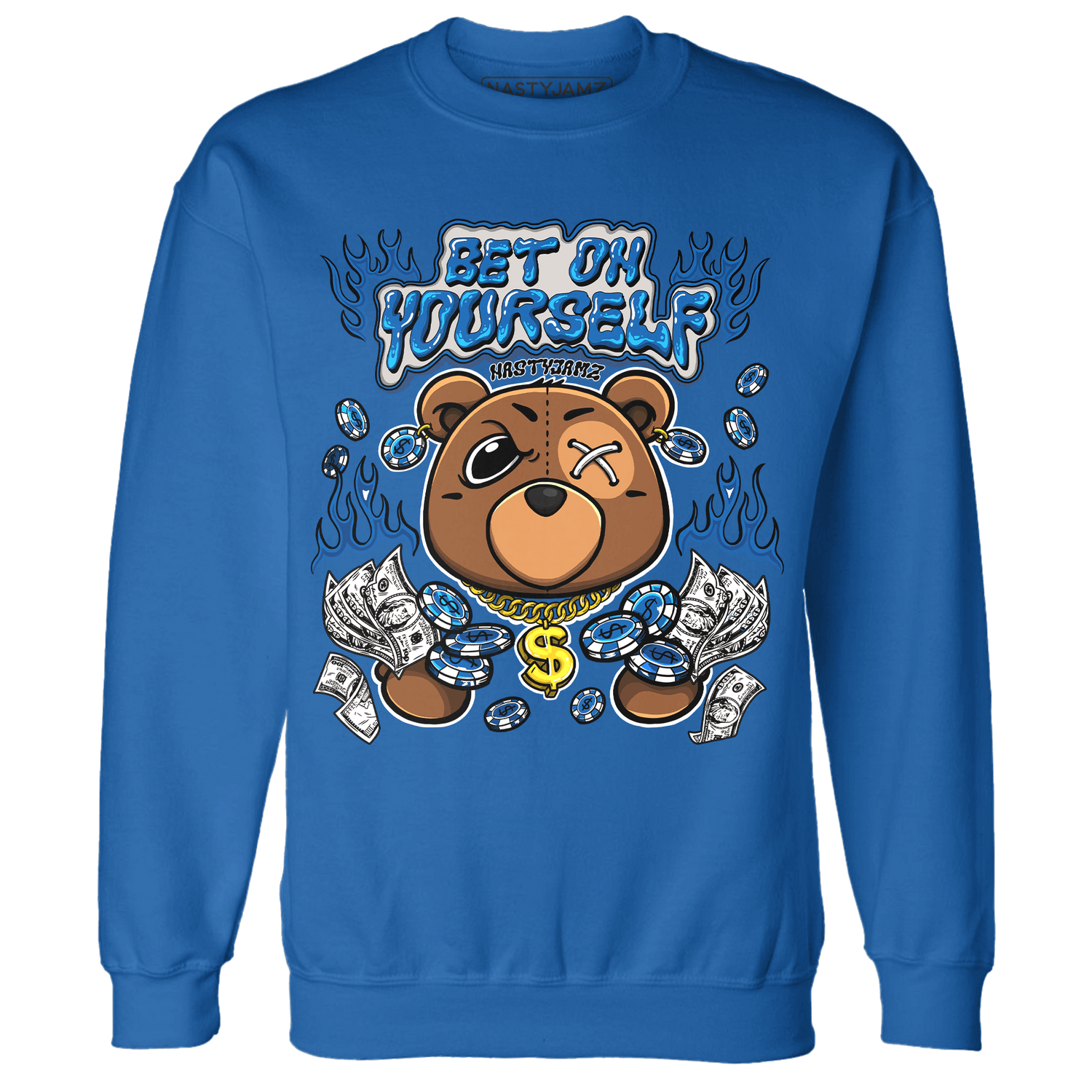 Royal Reimagined 1s Sweatshirt Match Bet On Yourself BER - NastyJamz