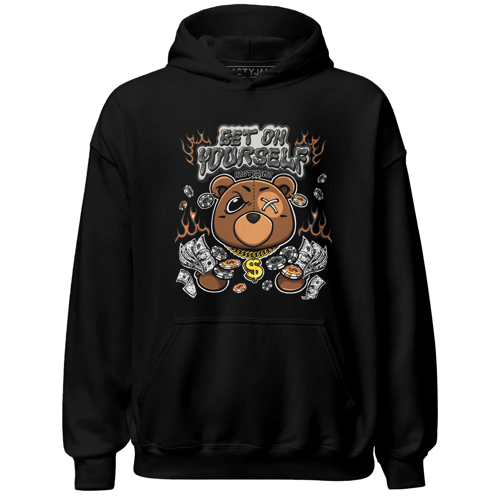 Fear Pack 3s Hoodie Match Bet On Yourself BER - NastyJamz