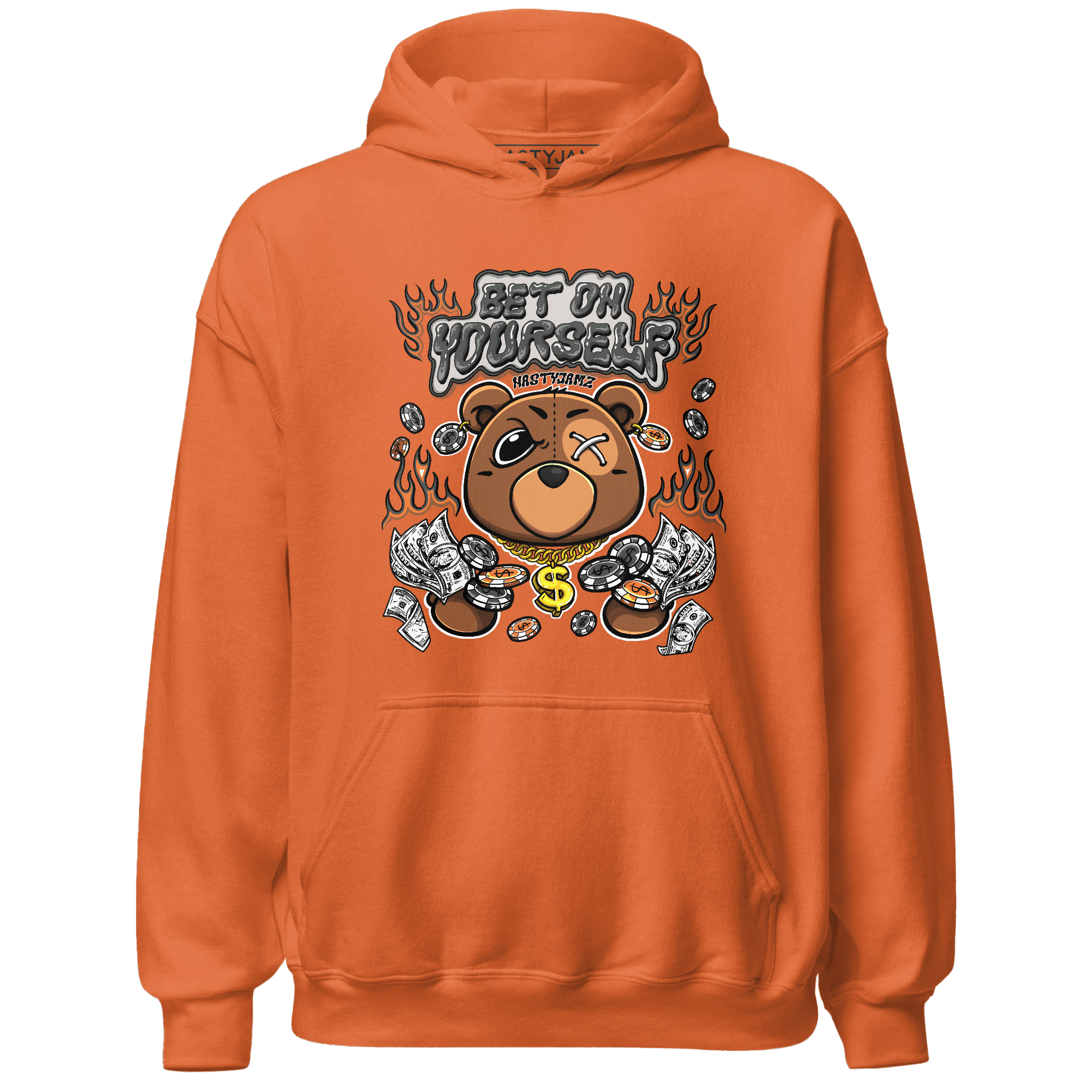 Fear Pack 3s Hoodie Match Bet On Yourself BER - NastyJamz