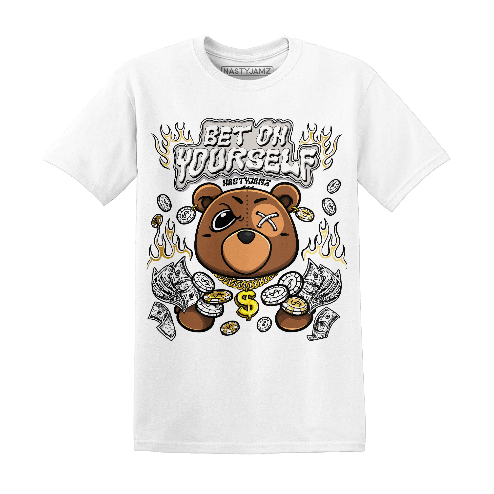 Sail 4s T Shirt Match Bet On Yourself BER - NastyJamz