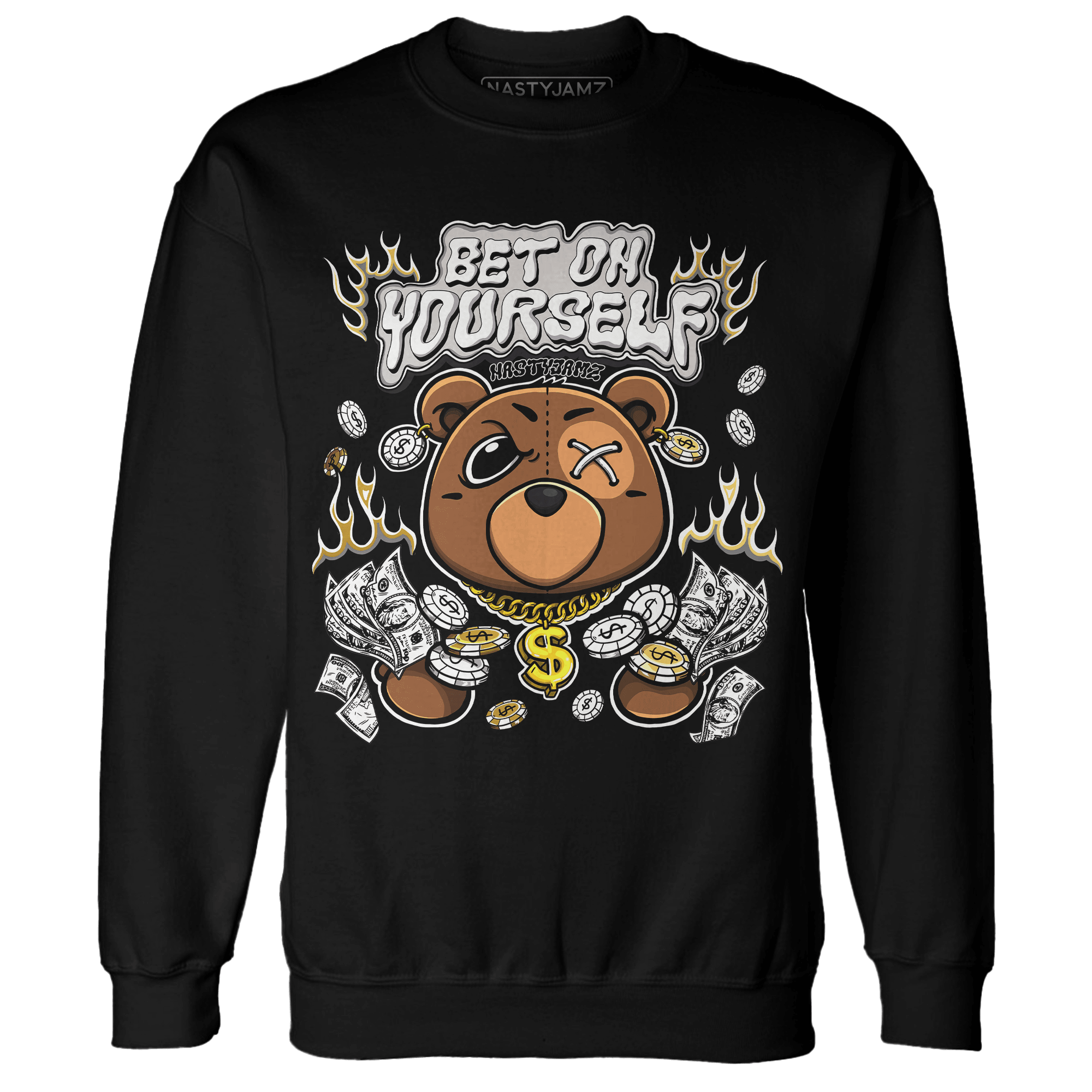 Sail 4s Sweatshirt Match Bet On Yourself BER - NastyJamz