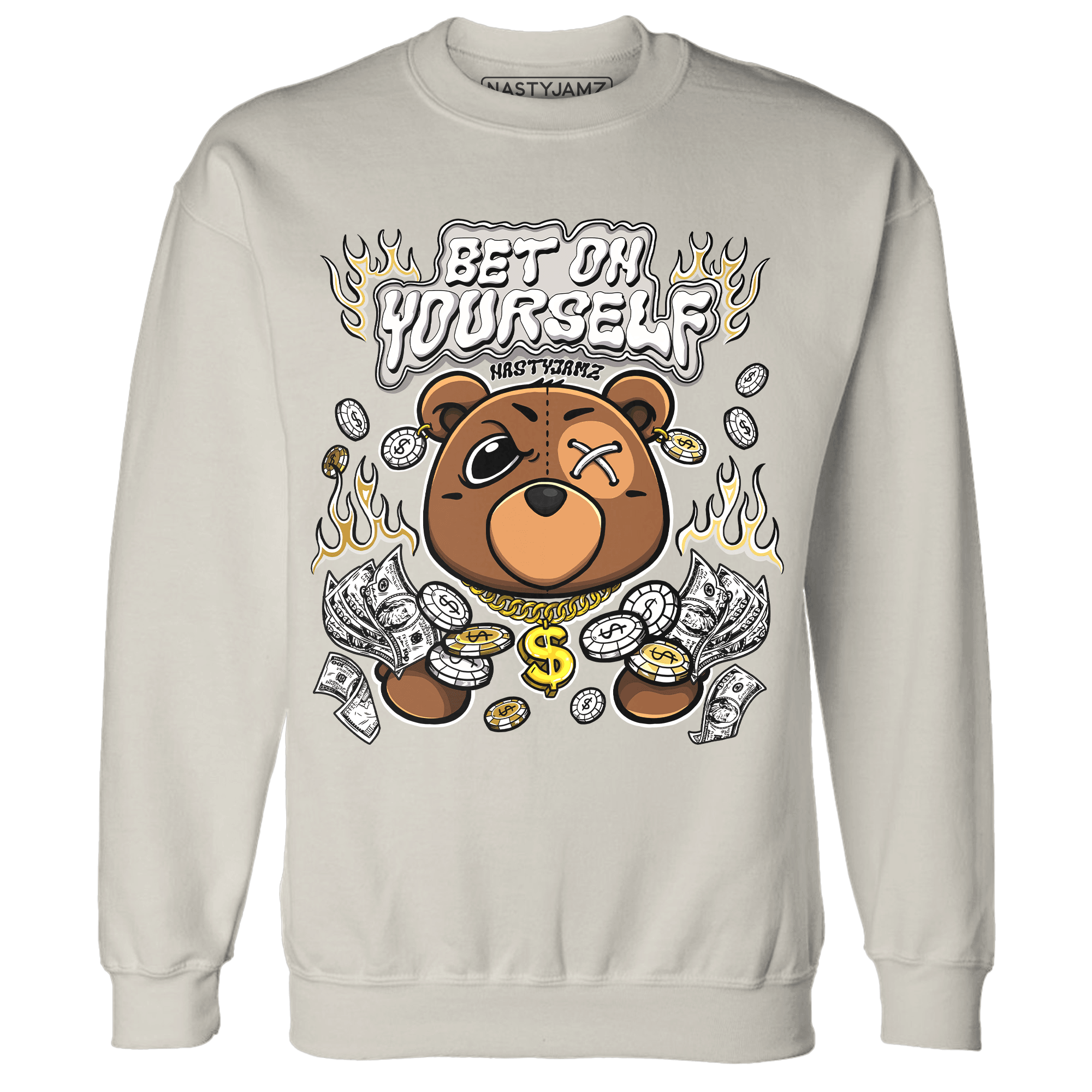 Sail 4s Sweatshirt Match Bet On Yourself BER - NastyJamz