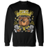 Thunder 4s Sweatshirt Match Bet On Yourself BER - NastyJamz